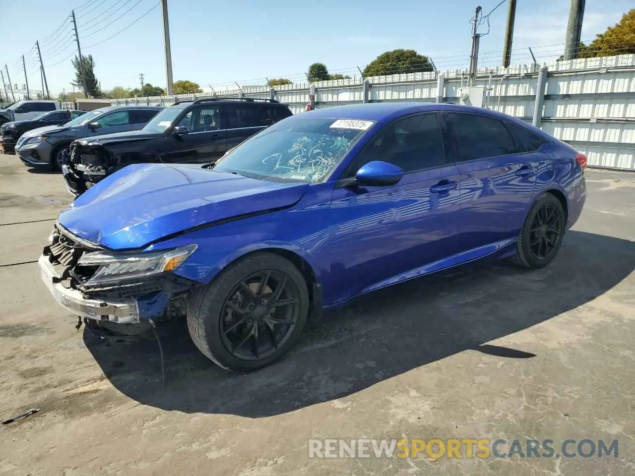 1 Photograph of a damaged car 1HGCV2F39LA009260 HONDA ACCORD 2020