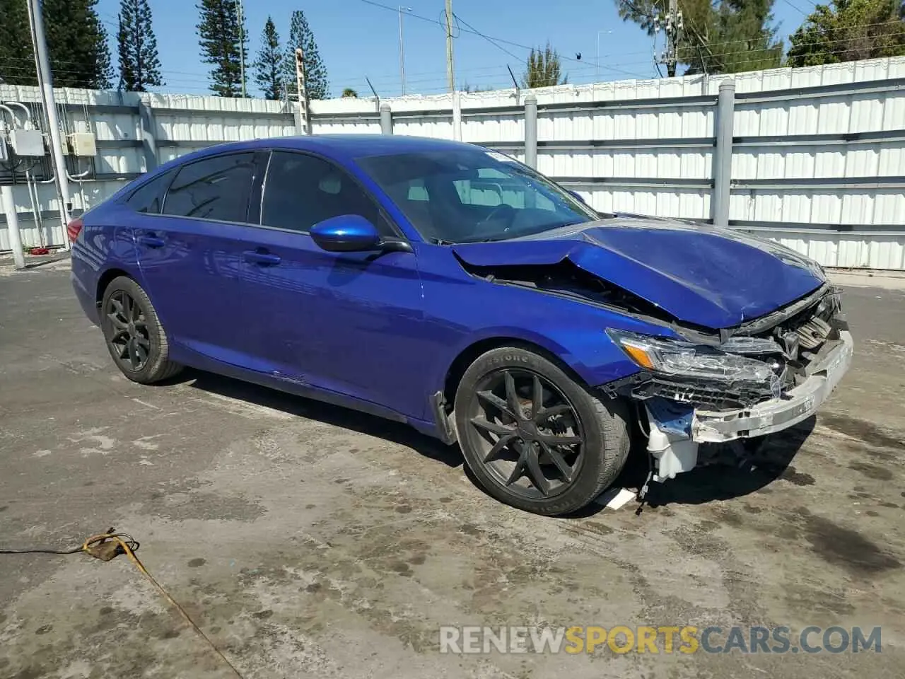 4 Photograph of a damaged car 1HGCV2F39LA009260 HONDA ACCORD 2020
