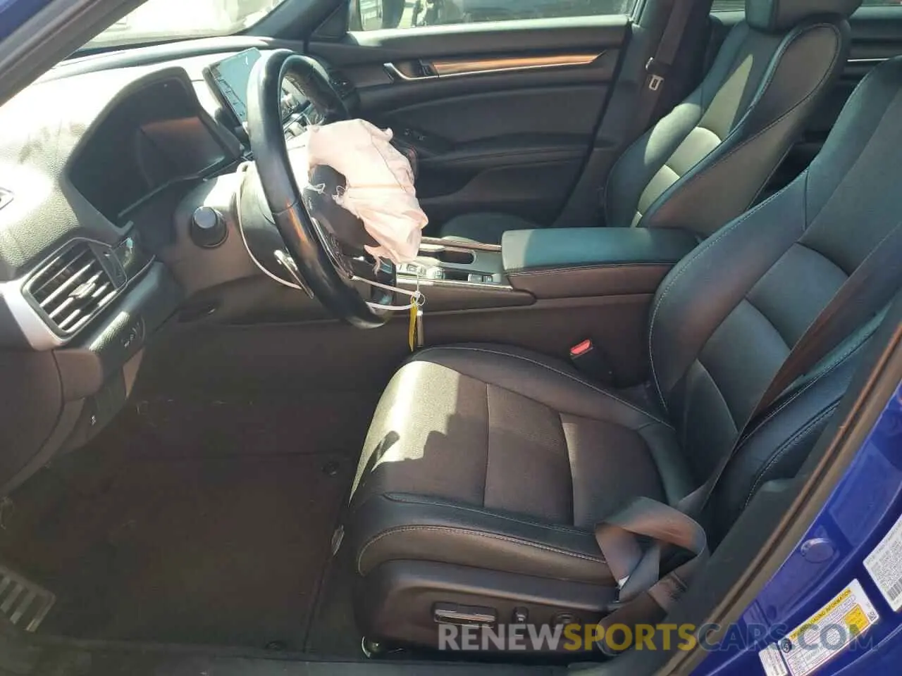 7 Photograph of a damaged car 1HGCV2F39LA009260 HONDA ACCORD 2020