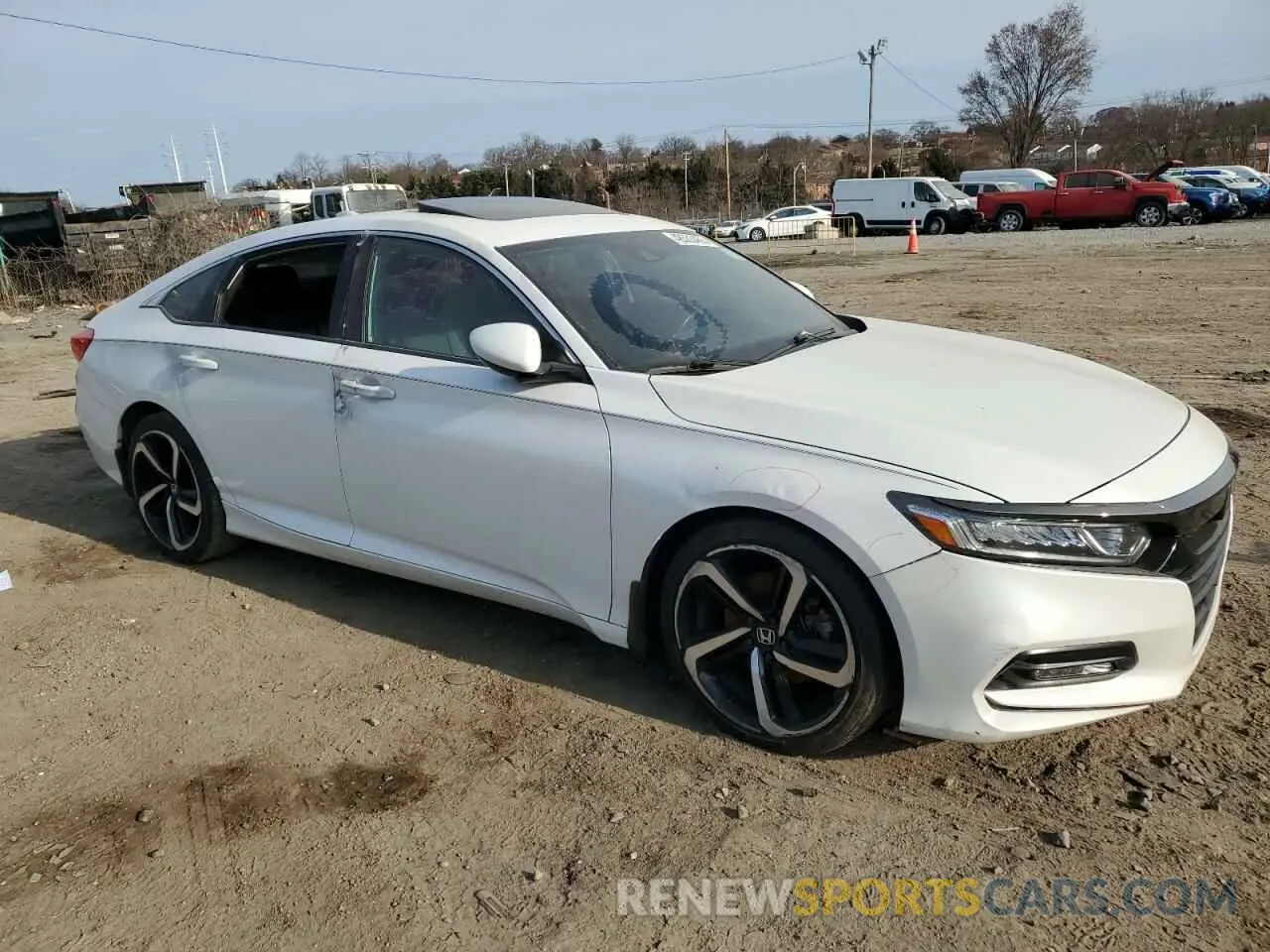 4 Photograph of a damaged car 1HGCV2F39LA015754 HONDA ACCORD 2020