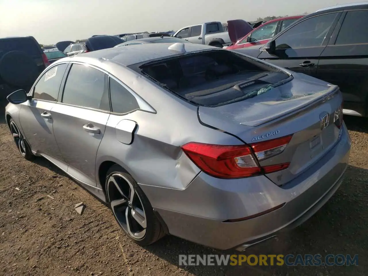 2 Photograph of a damaged car 1HGCV2F39LA029668 HONDA ACCORD 2020