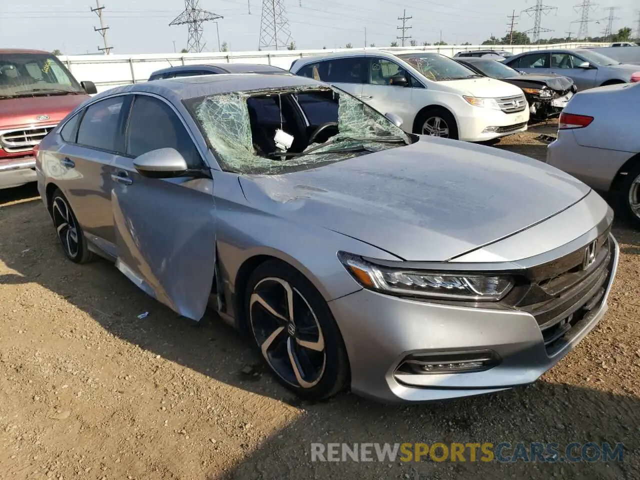 4 Photograph of a damaged car 1HGCV2F39LA029668 HONDA ACCORD 2020