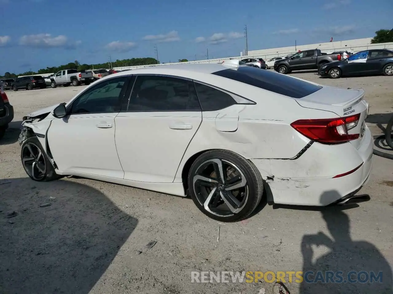2 Photograph of a damaged car 1HGCV2F3XLA002043 HONDA ACCORD 2020