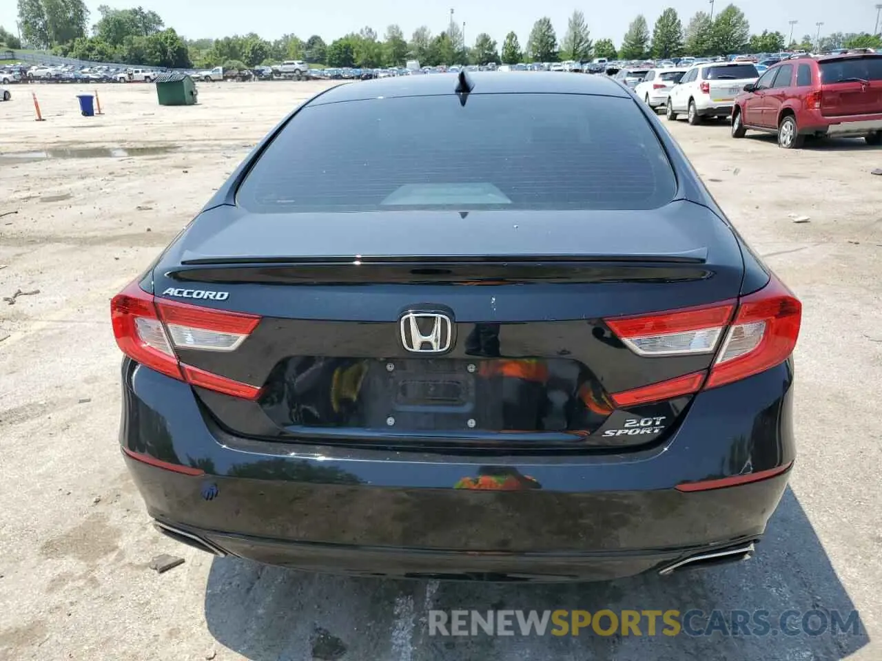 6 Photograph of a damaged car 1HGCV2F3XLA004505 HONDA ACCORD 2020