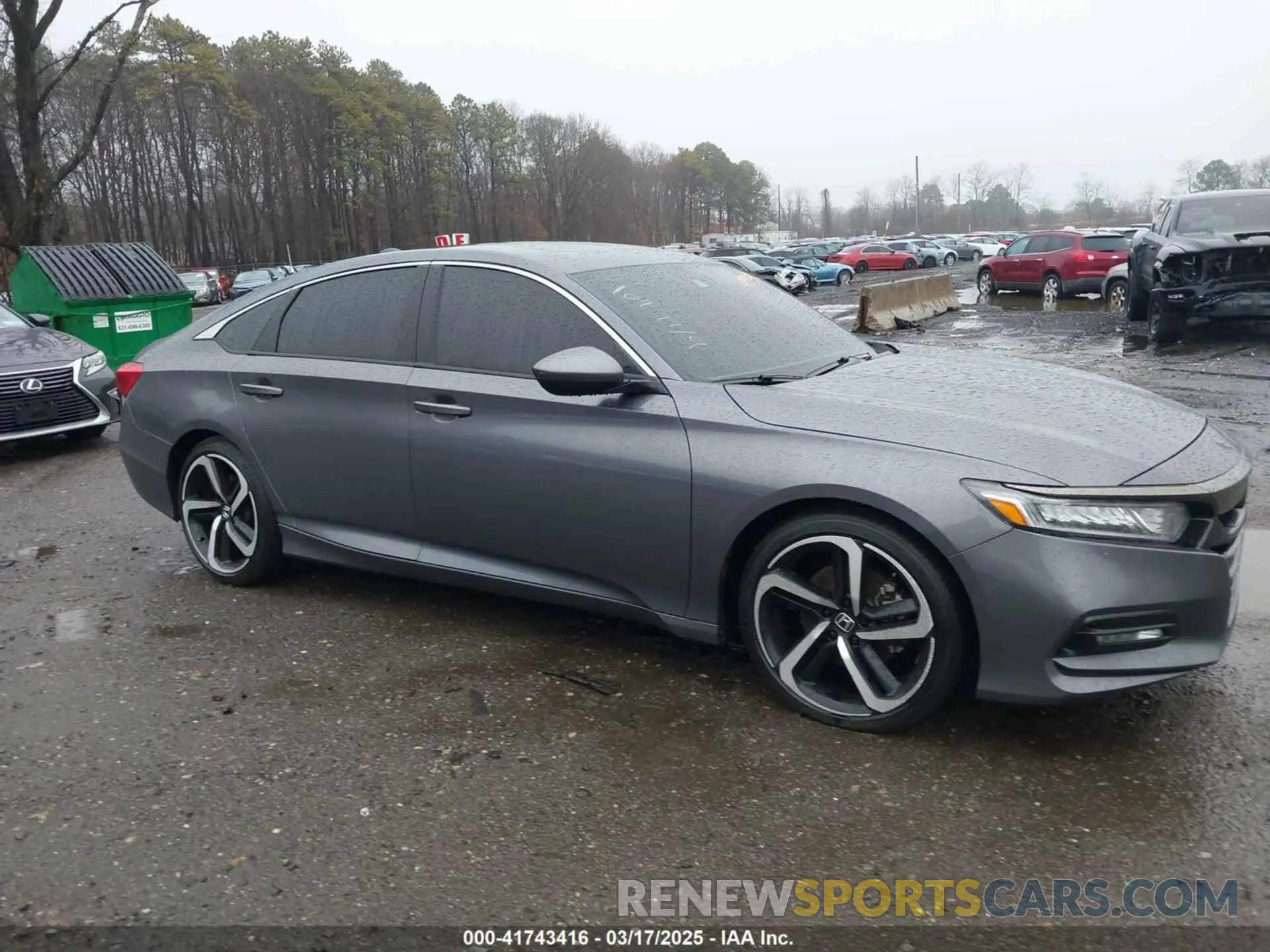 13 Photograph of a damaged car 1HGCV2F3XLA005704 HONDA ACCORD 2020