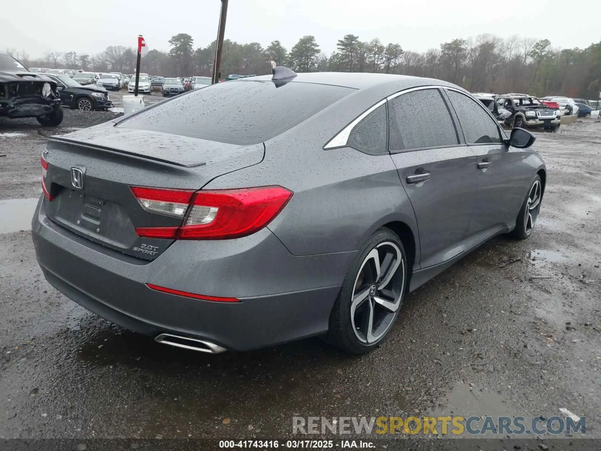 4 Photograph of a damaged car 1HGCV2F3XLA005704 HONDA ACCORD 2020