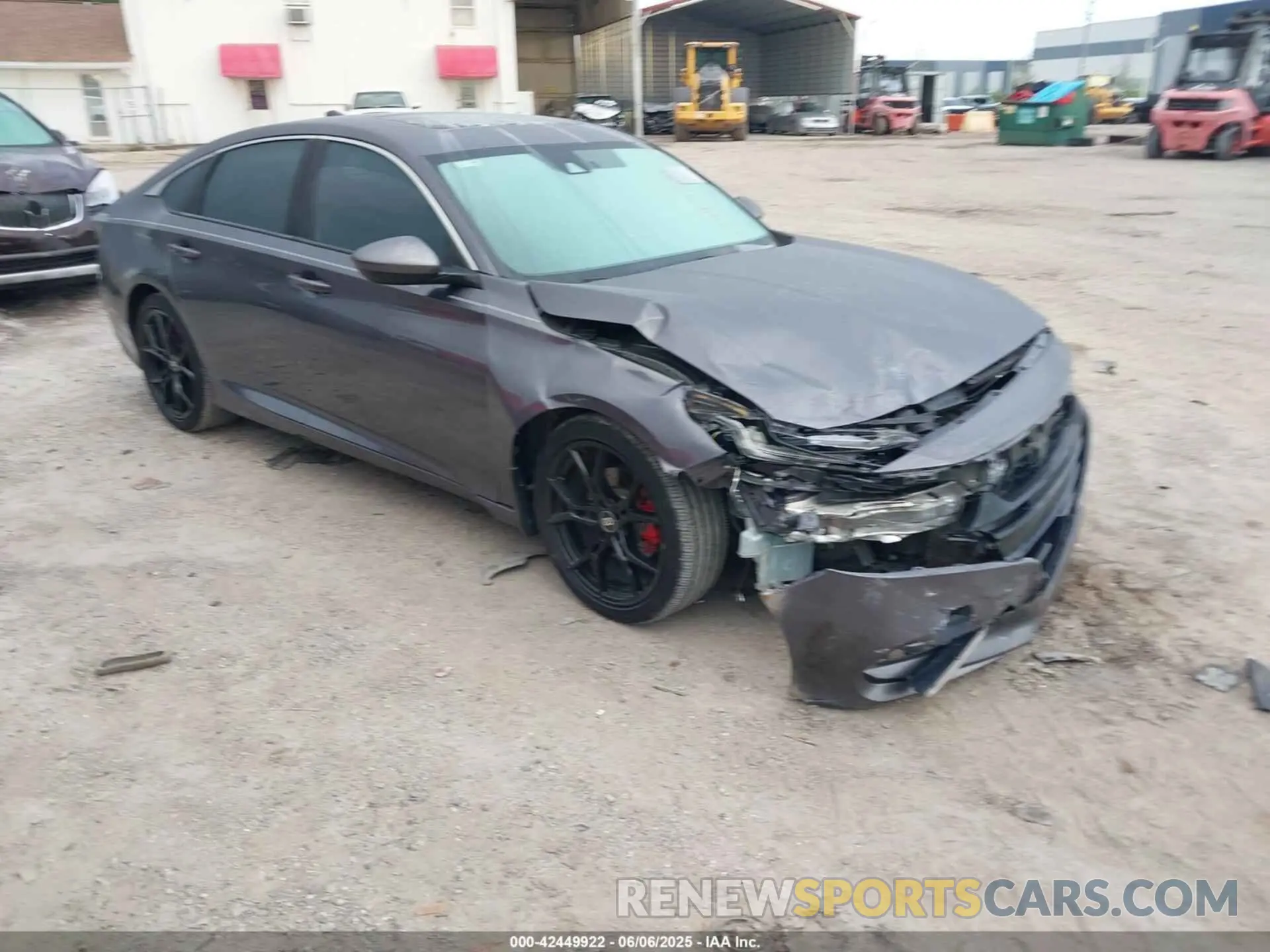 1 Photograph of a damaged car 1HGCV2F3XLA009459 HONDA ACCORD 2020