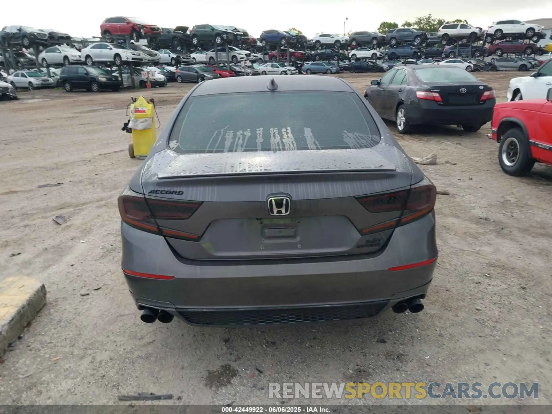 16 Photograph of a damaged car 1HGCV2F3XLA009459 HONDA ACCORD 2020