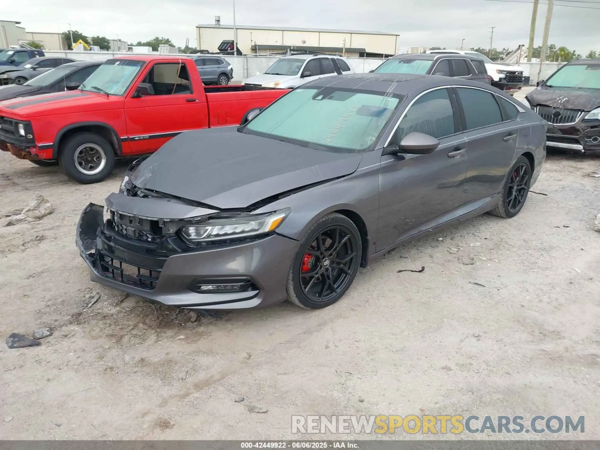 2 Photograph of a damaged car 1HGCV2F3XLA009459 HONDA ACCORD 2020
