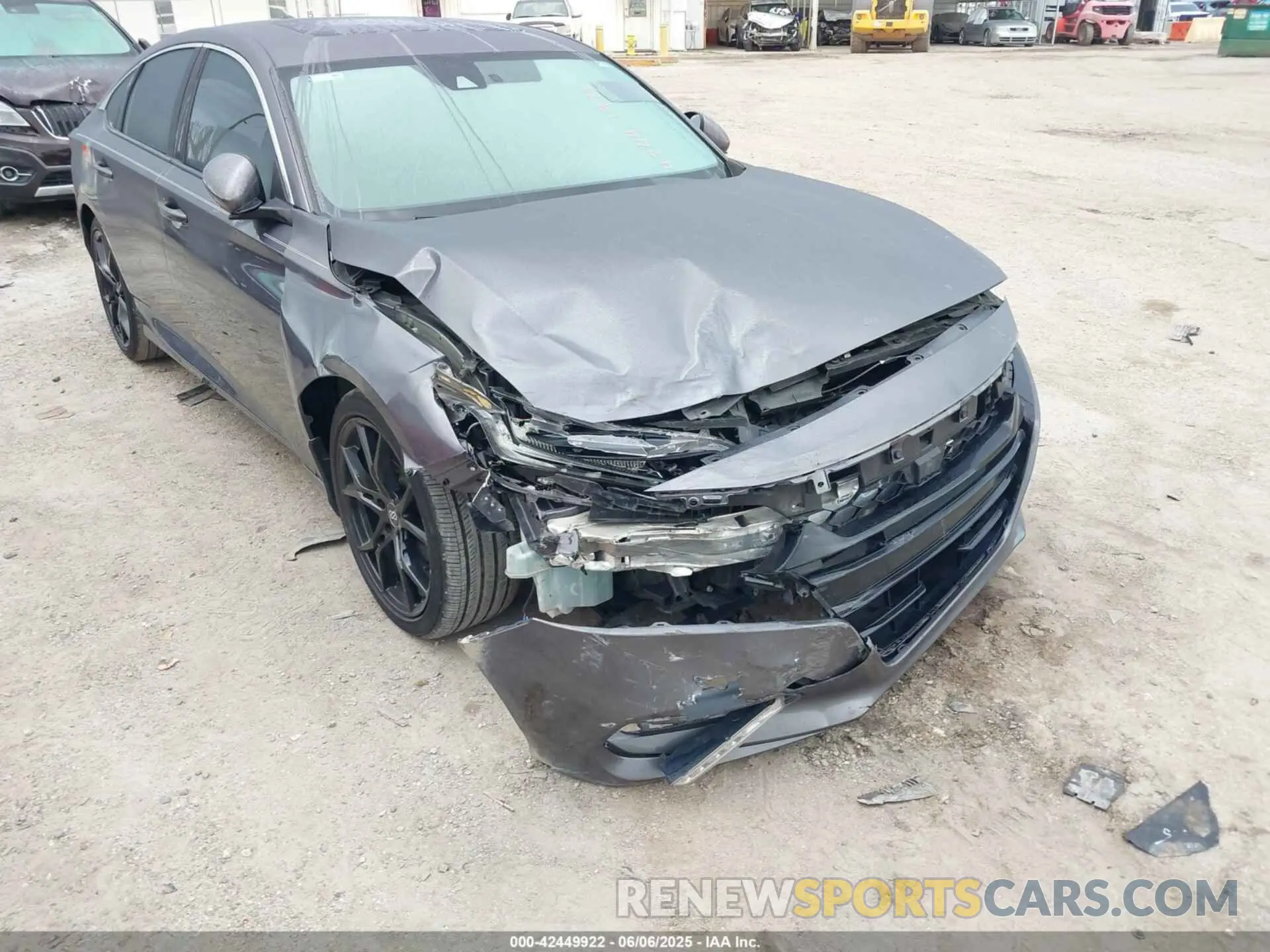 6 Photograph of a damaged car 1HGCV2F3XLA009459 HONDA ACCORD 2020