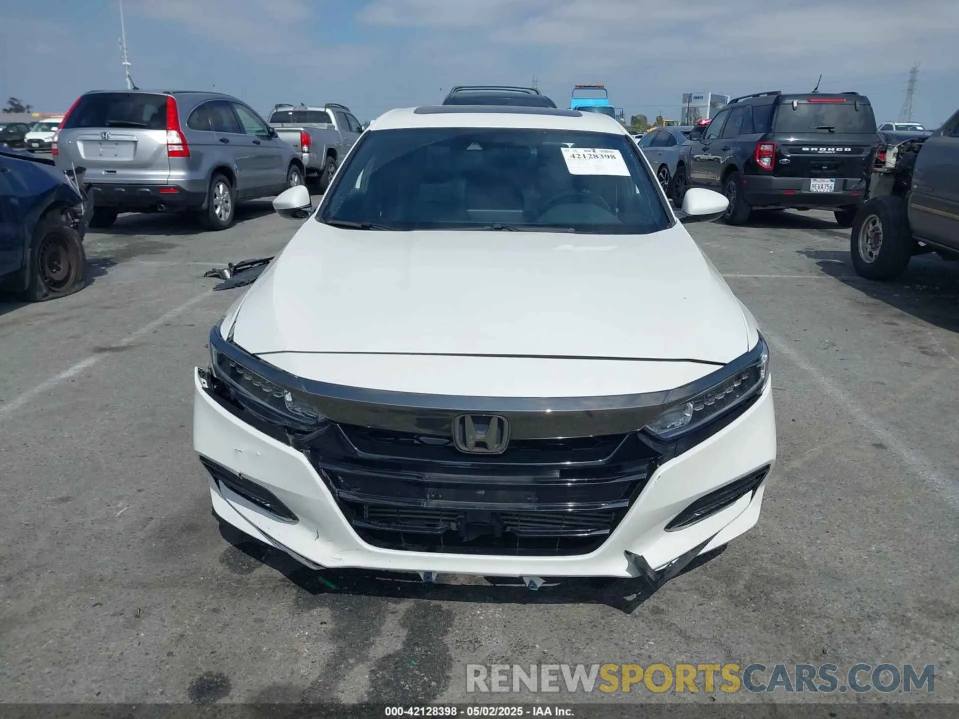 13 Photograph of a damaged car 1HGCV2F3XLA013575 HONDA ACCORD 2020