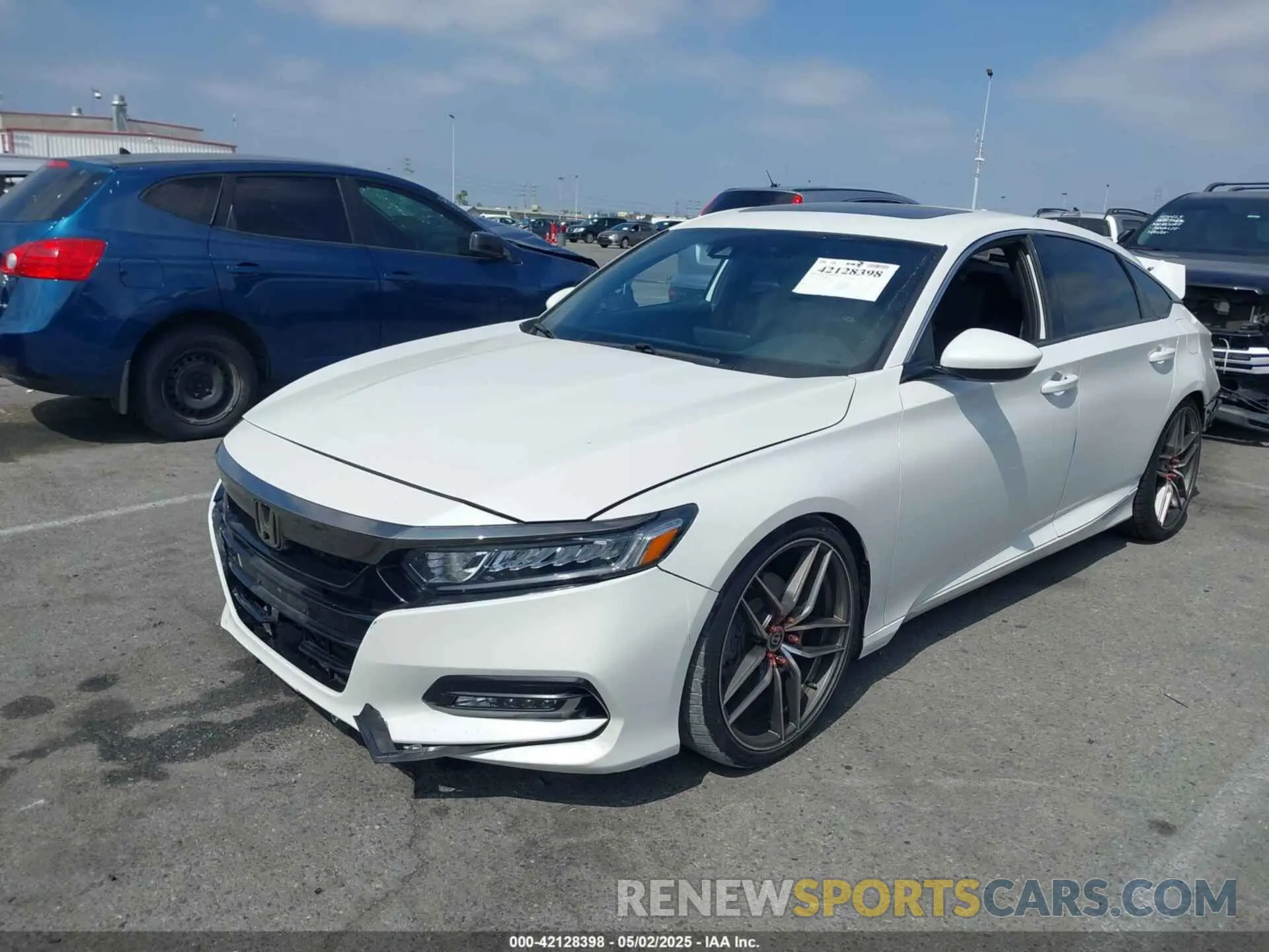 2 Photograph of a damaged car 1HGCV2F3XLA013575 HONDA ACCORD 2020