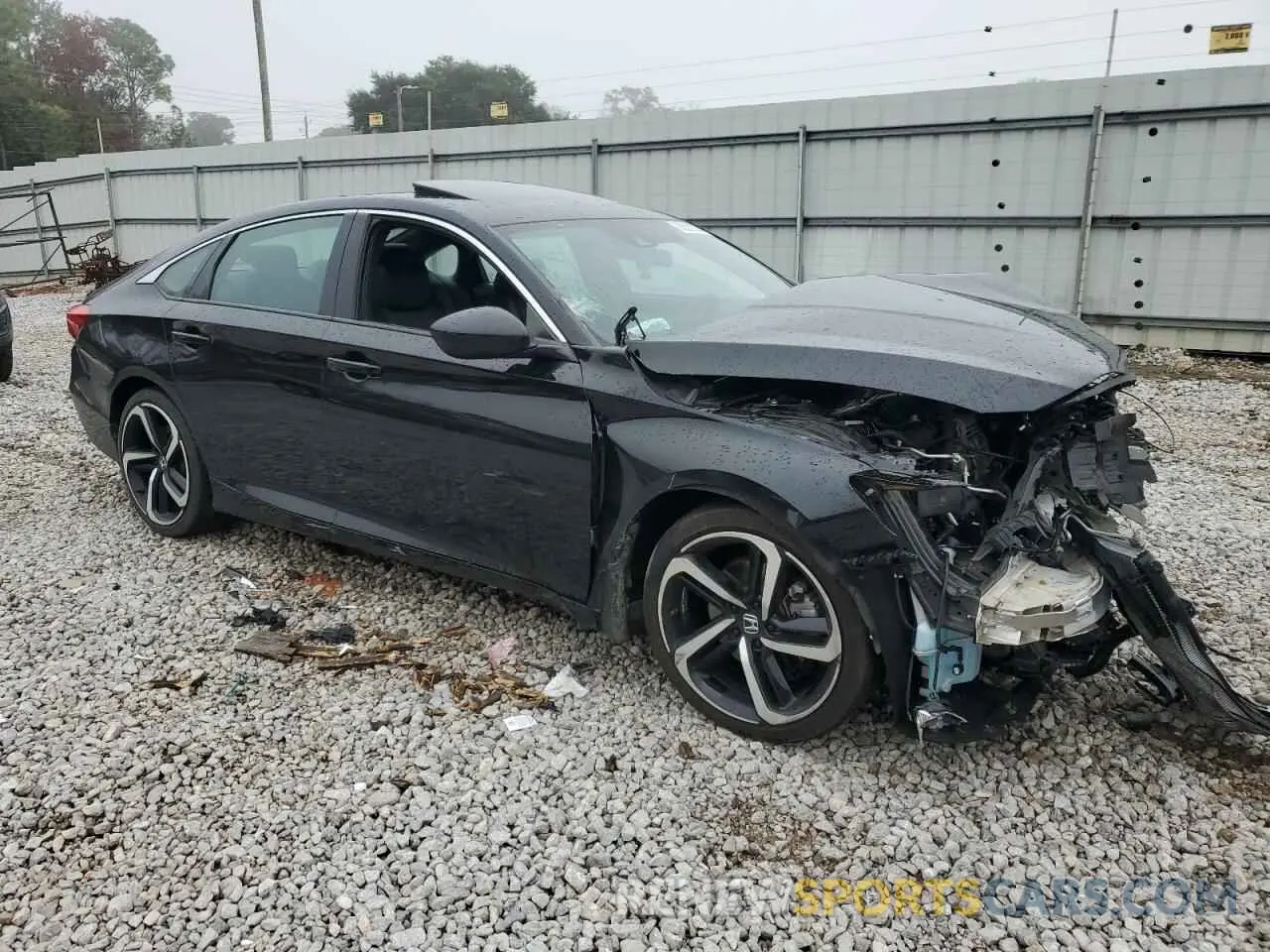 4 Photograph of a damaged car 1HGCV2F3XLA017996 HONDA ACCORD 2020