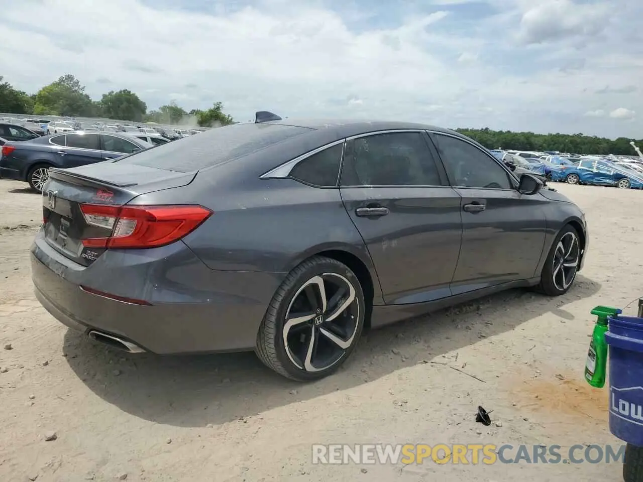 3 Photograph of a damaged car 1HGCV2F3XLA021580 HONDA ACCORD 2020