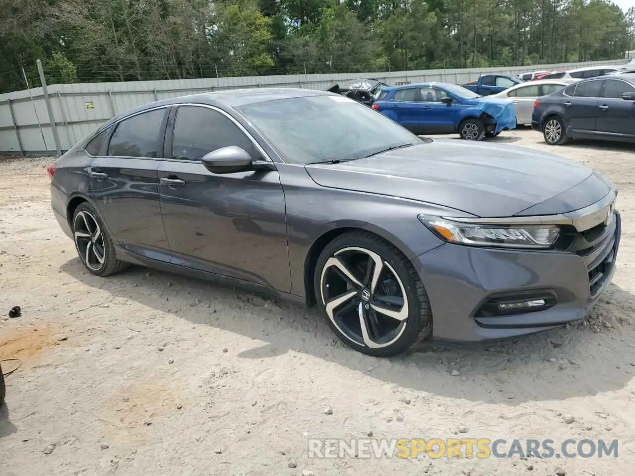 4 Photograph of a damaged car 1HGCV2F3XLA021580 HONDA ACCORD 2020