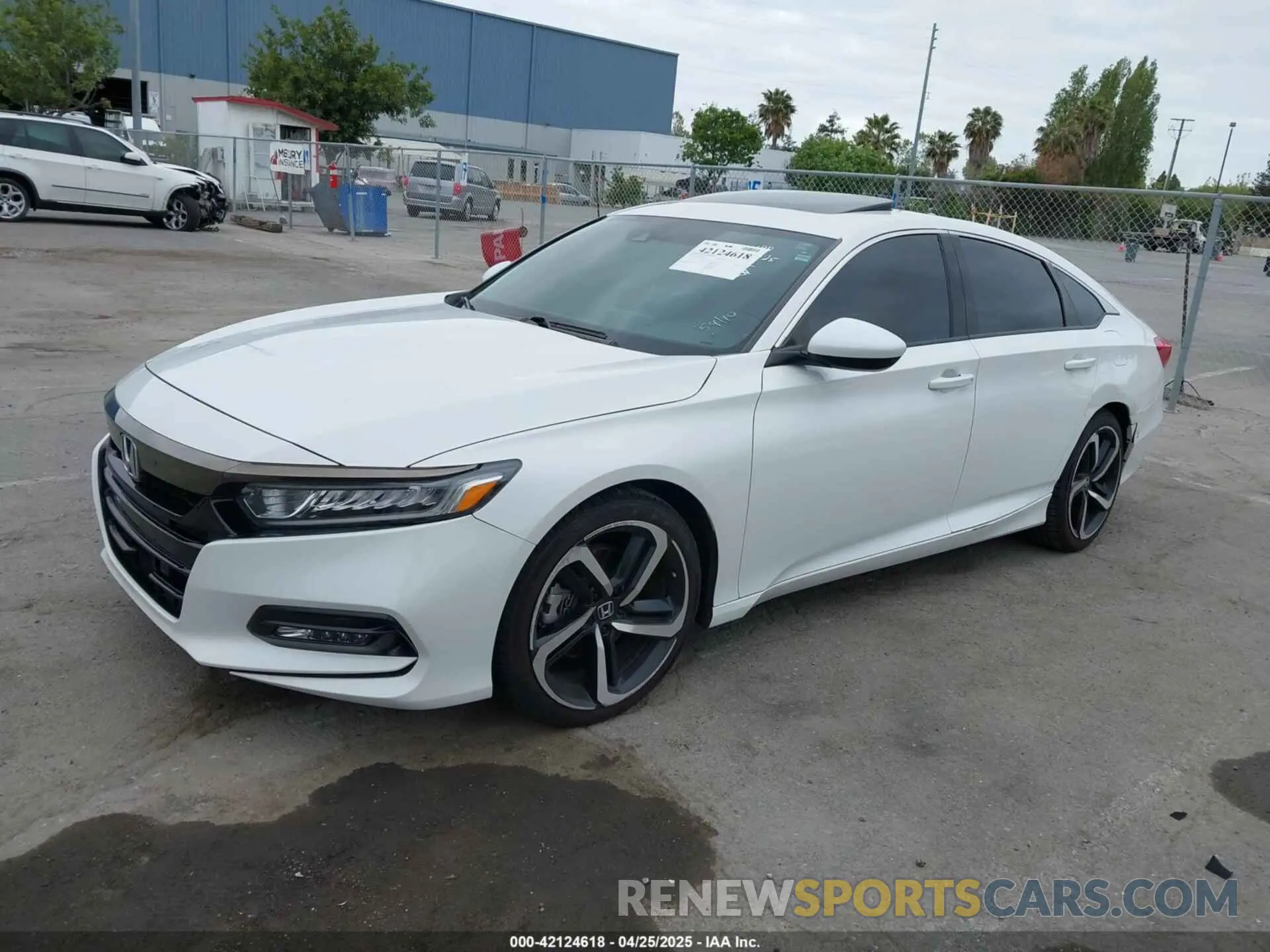 2 Photograph of a damaged car 1HGCV2F3XLA022129 HONDA ACCORD 2020