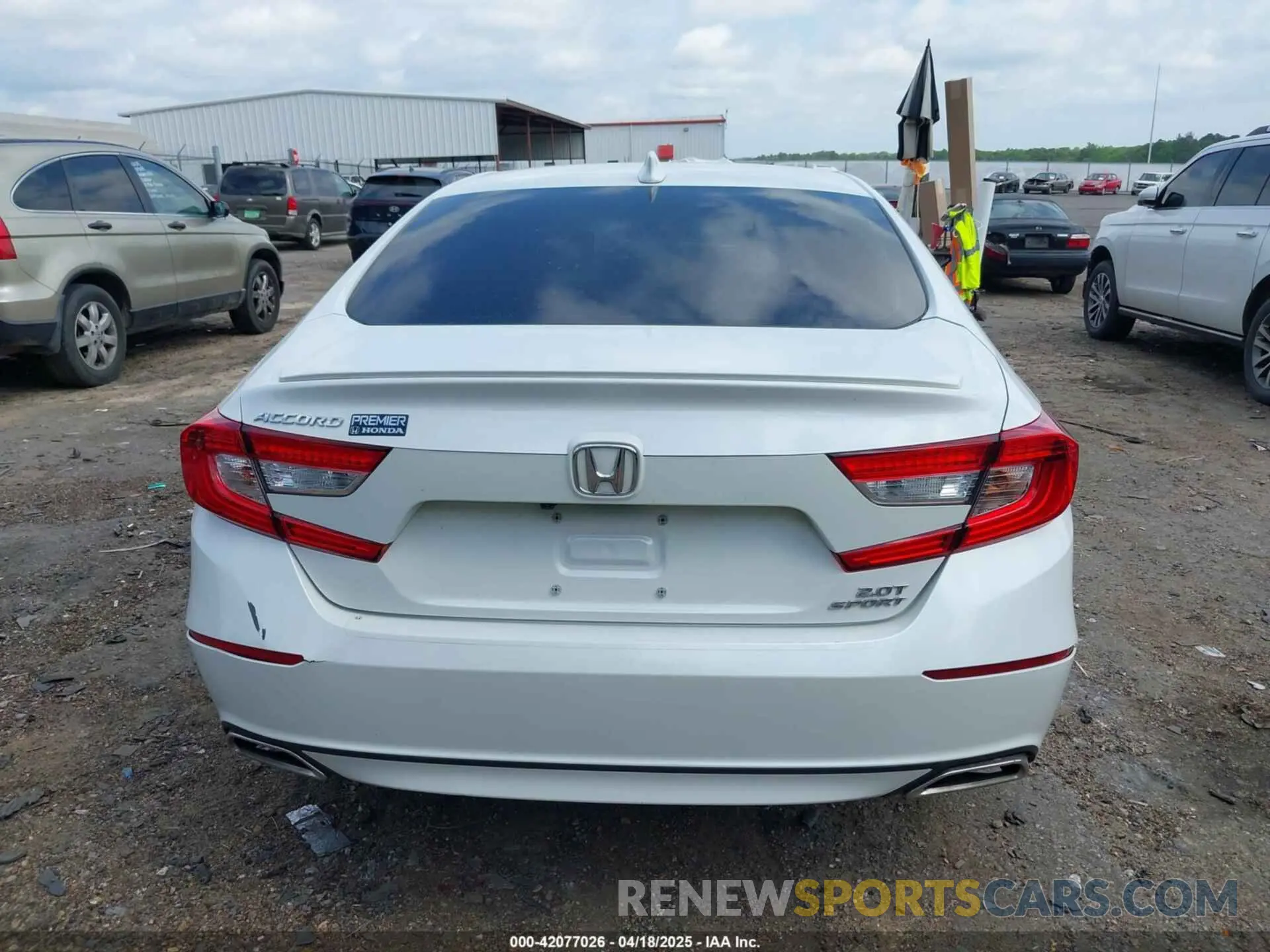 16 Photograph of a damaged car 1HGCV2F3XLA023409 HONDA ACCORD 2020