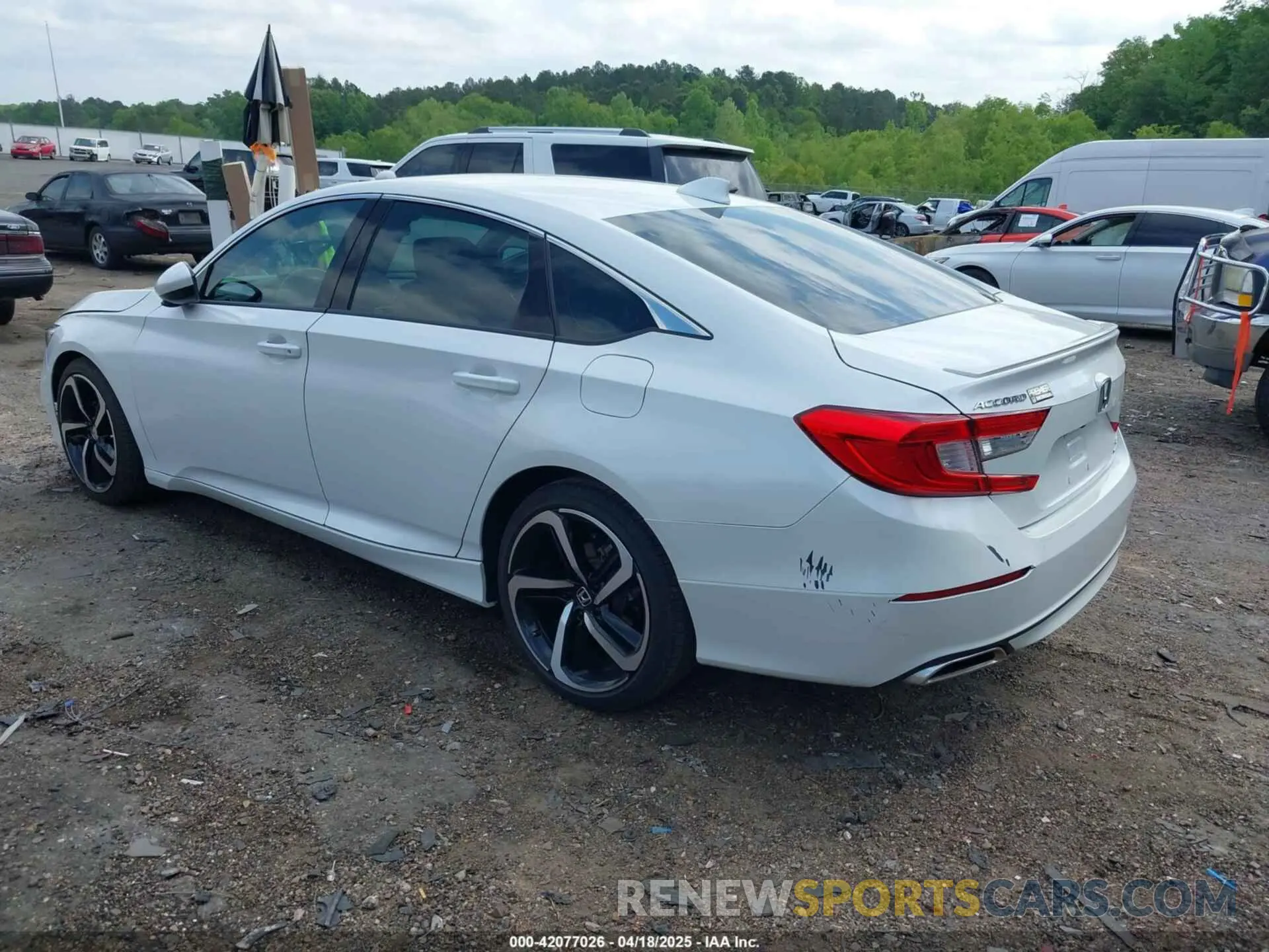 3 Photograph of a damaged car 1HGCV2F3XLA023409 HONDA ACCORD 2020