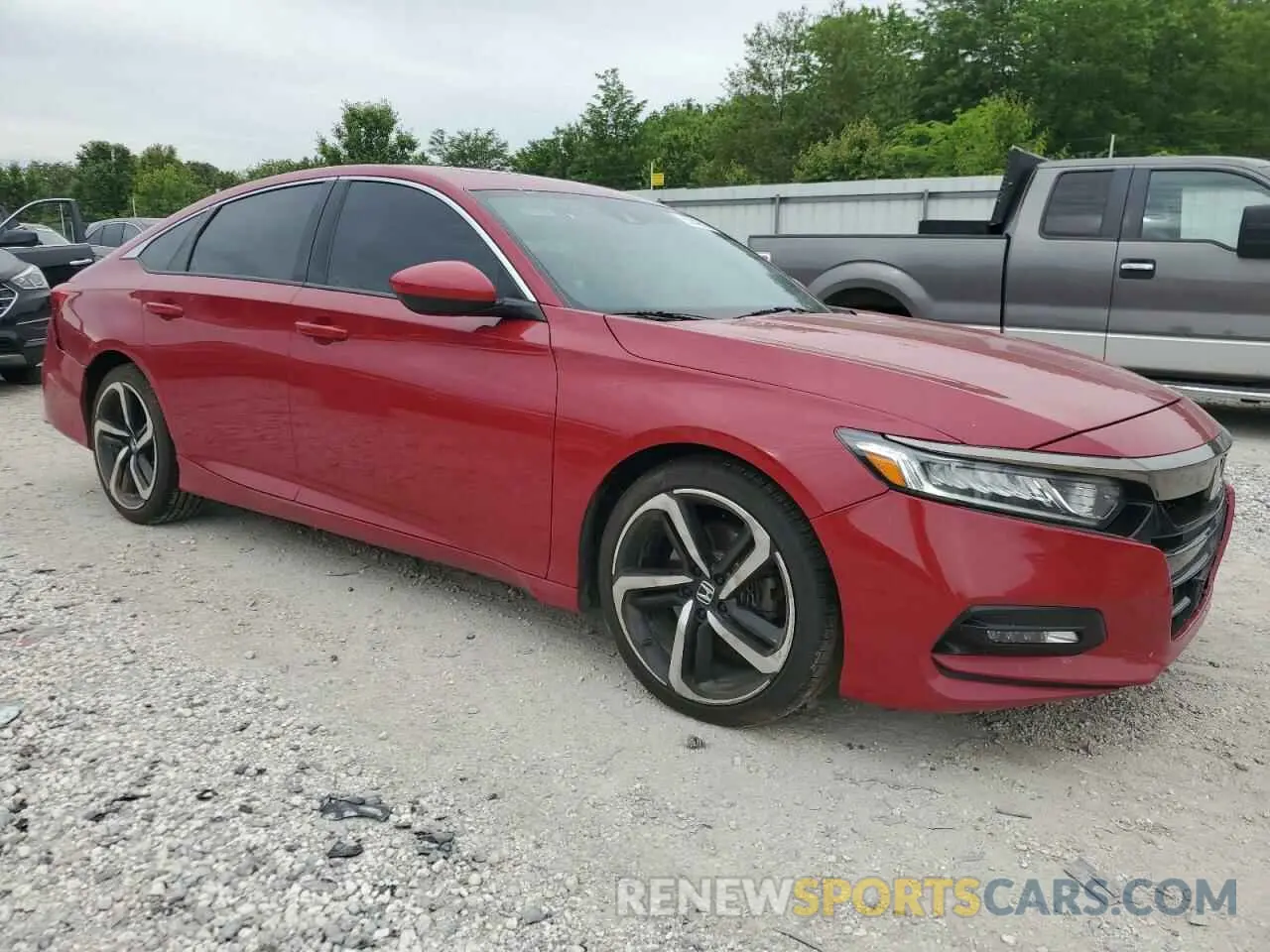 4 Photograph of a damaged car 1HGCV2F3XLA025614 HONDA ACCORD 2020