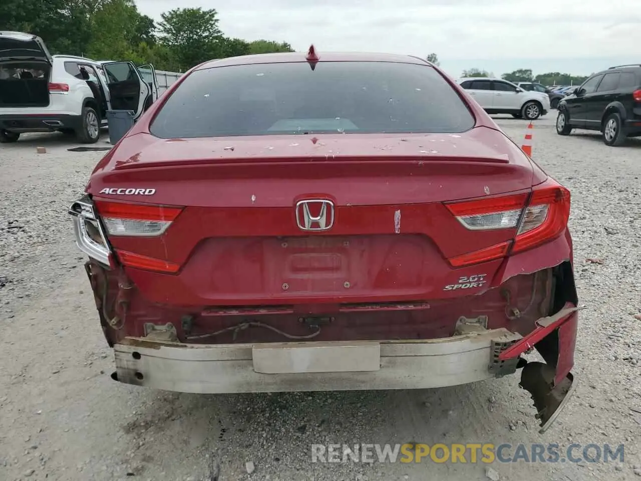6 Photograph of a damaged car 1HGCV2F3XLA025614 HONDA ACCORD 2020
