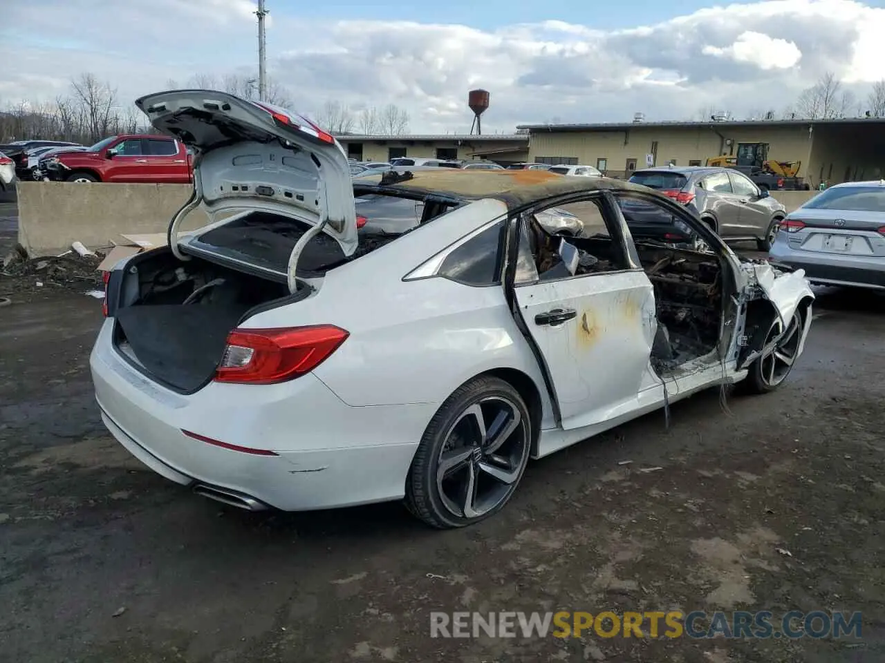 3 Photograph of a damaged car 1HGCV2F3XLA031087 HONDA ACCORD 2020