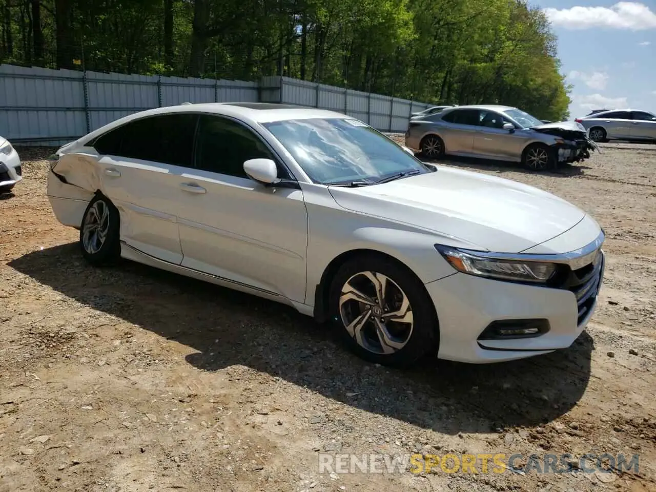4 Photograph of a damaged car 1HGCV2F50LA028457 HONDA ACCORD 2020