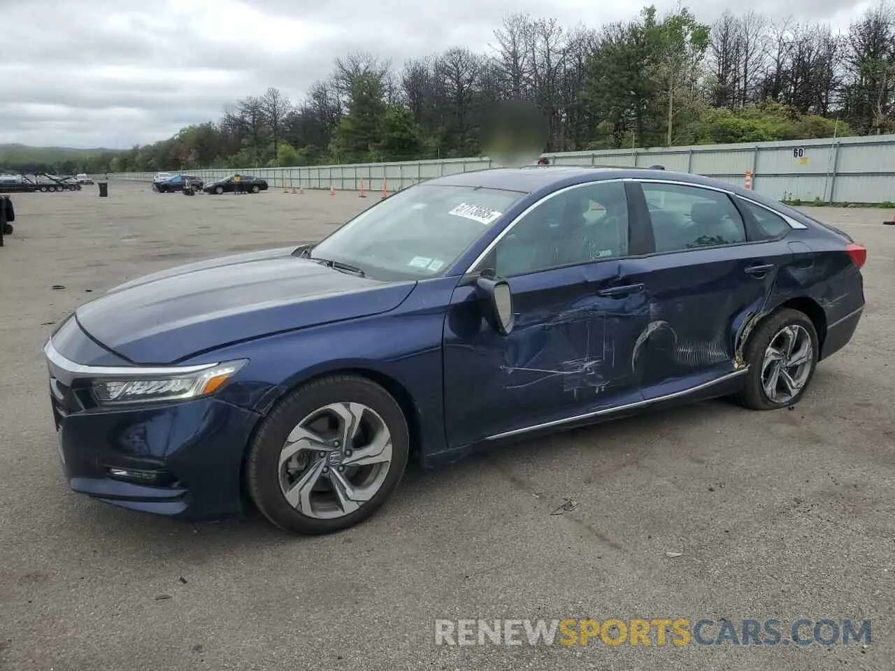 1 Photograph of a damaged car 1HGCV2F52LA003155 HONDA ACCORD 2020