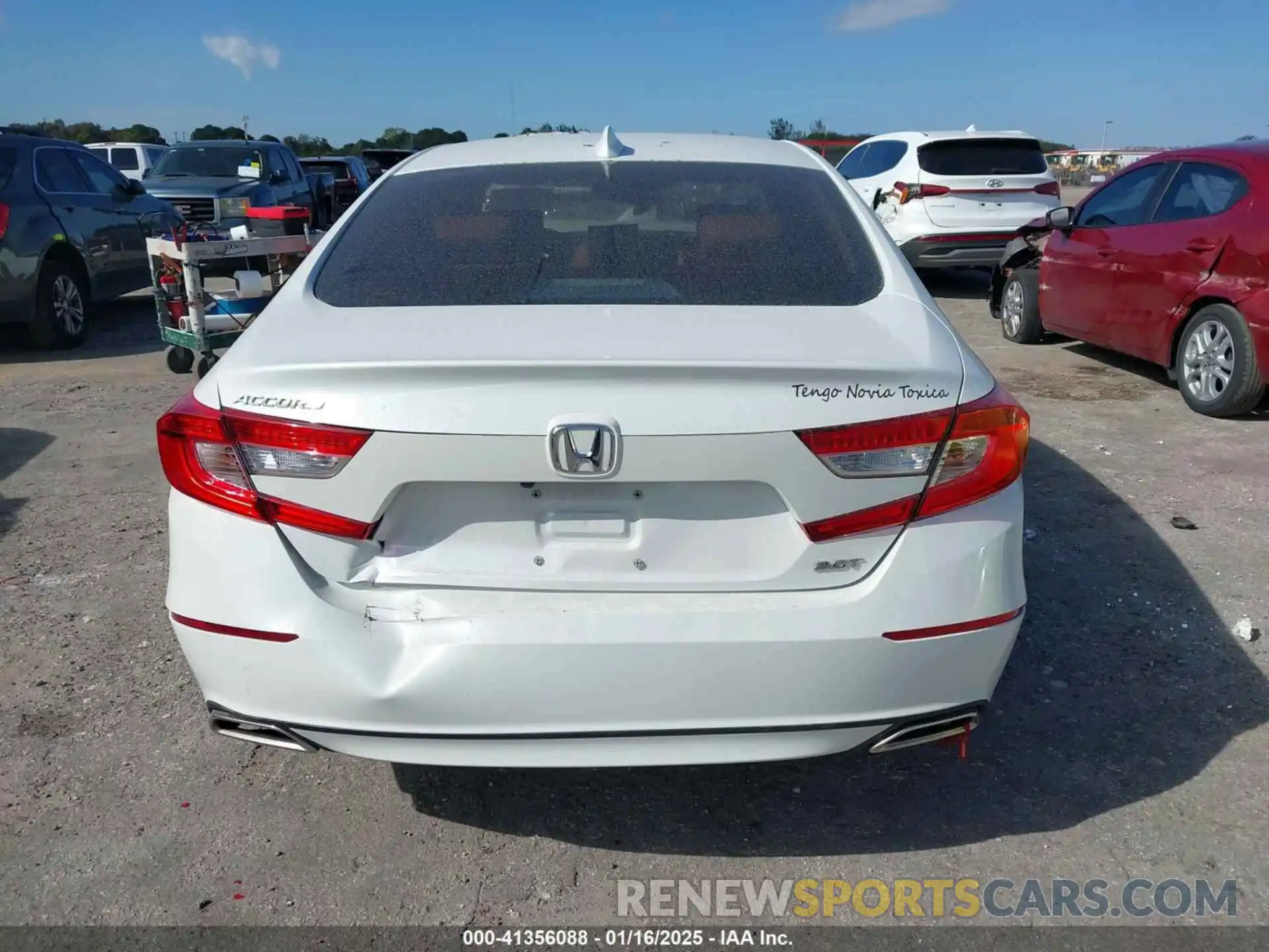 16 Photograph of a damaged car 1HGCV2F52LA014379 HONDA ACCORD 2020