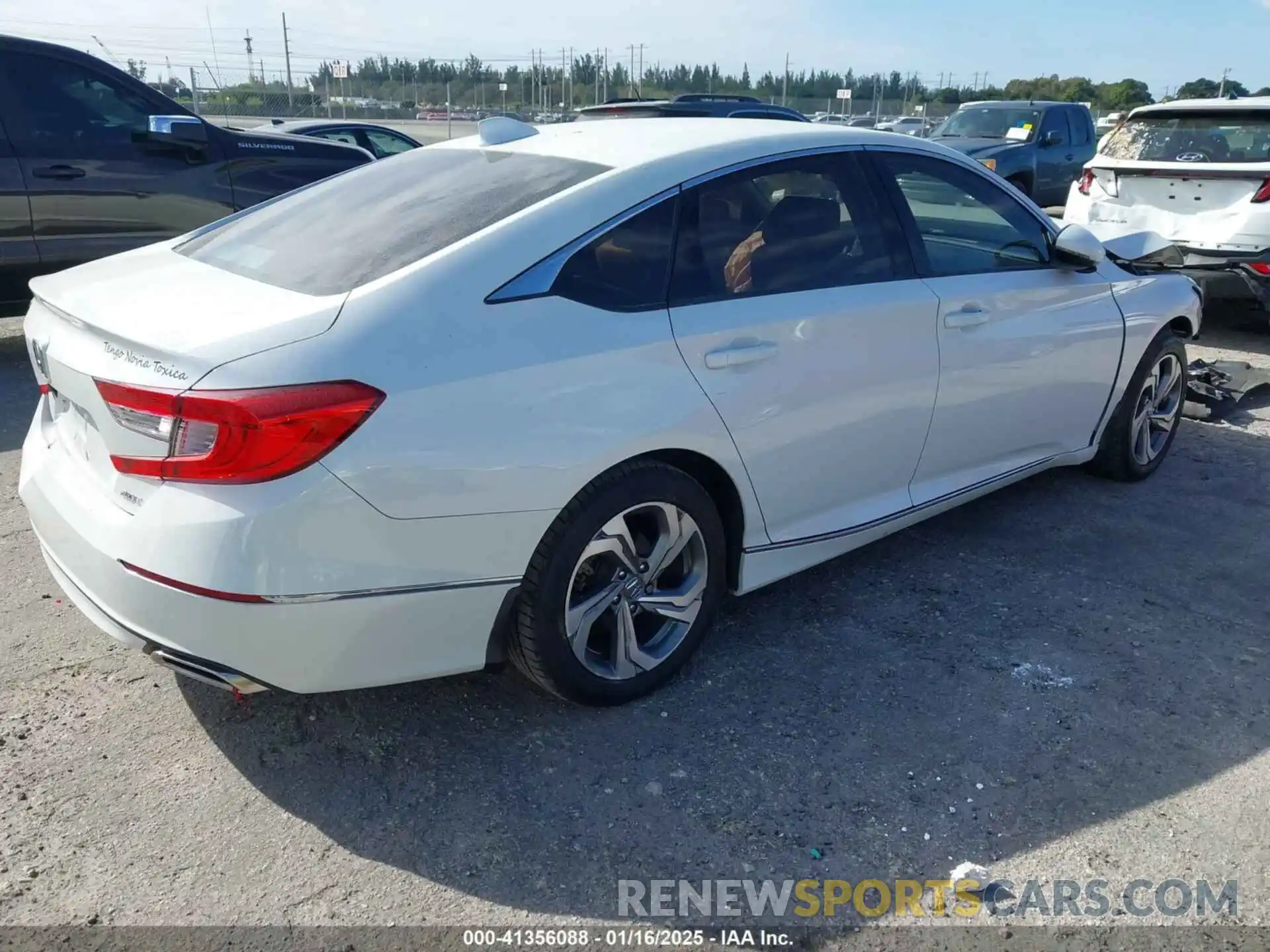 4 Photograph of a damaged car 1HGCV2F52LA014379 HONDA ACCORD 2020