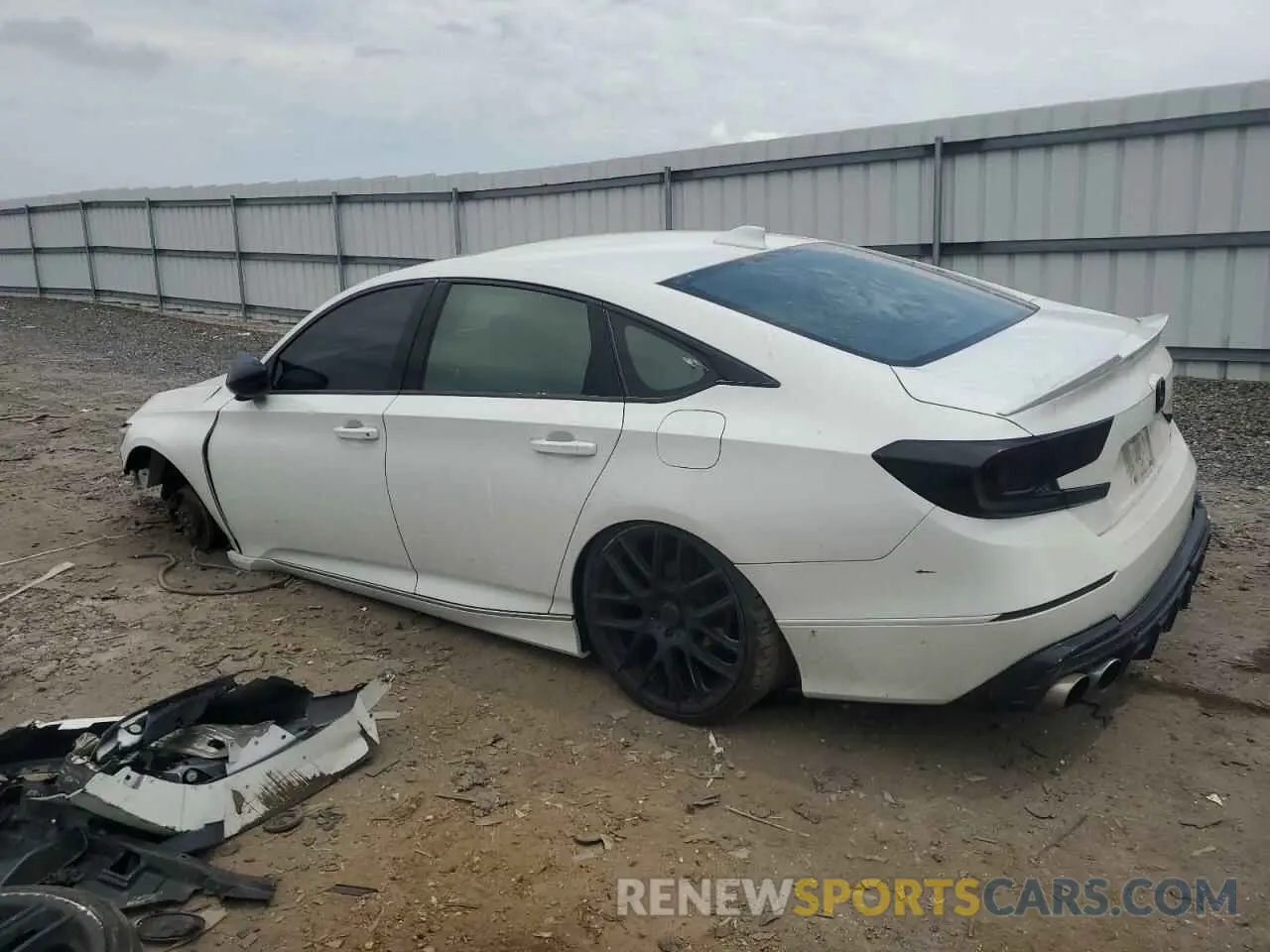 2 Photograph of a damaged car 1HGCV2F55LA014957 HONDA ACCORD 2020