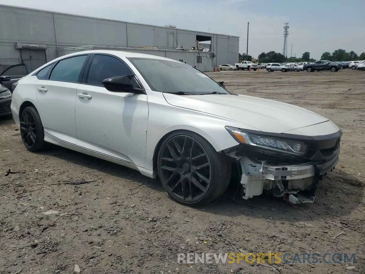 4 Photograph of a damaged car 1HGCV2F55LA014957 HONDA ACCORD 2020