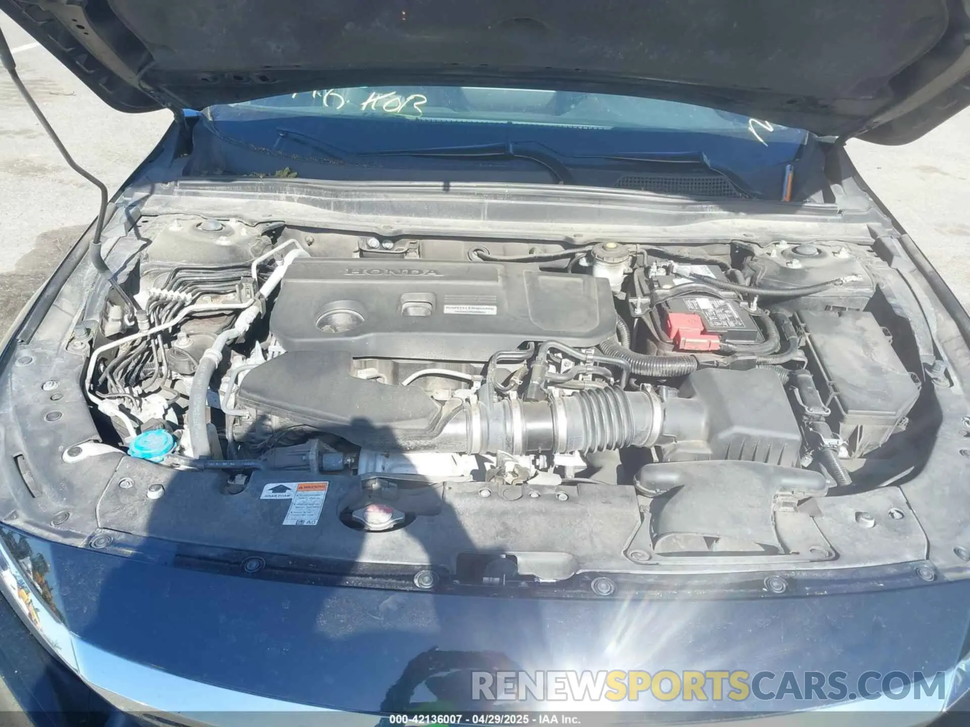 10 Photograph of a damaged car 1HGCV2F57LA004141 HONDA ACCORD 2020