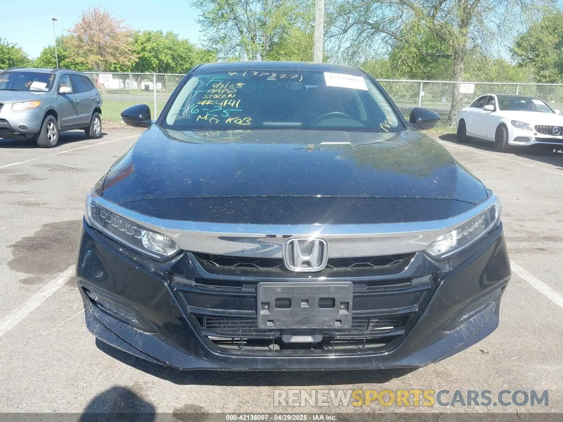 12 Photograph of a damaged car 1HGCV2F57LA004141 HONDA ACCORD 2020