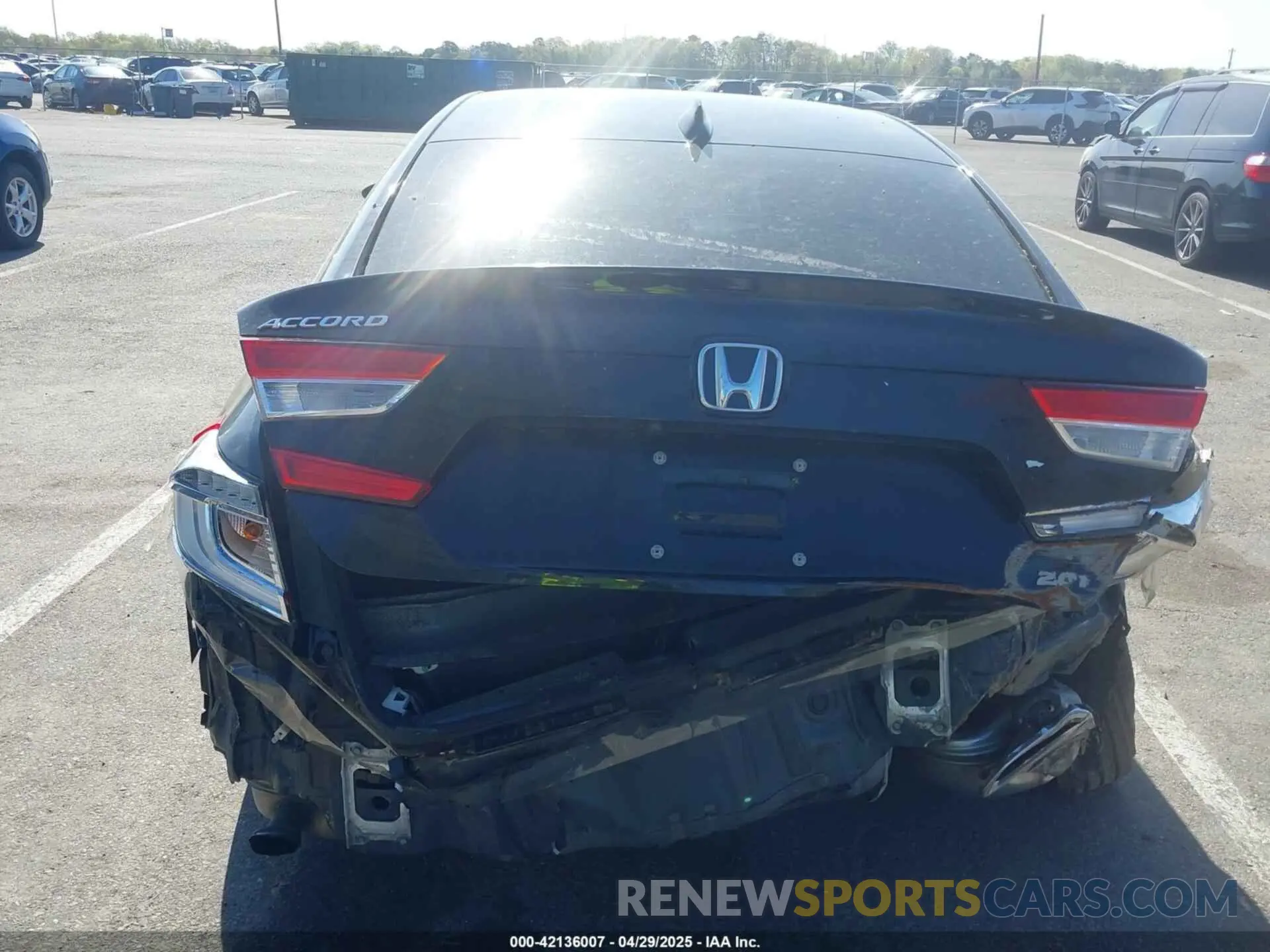 16 Photograph of a damaged car 1HGCV2F57LA004141 HONDA ACCORD 2020