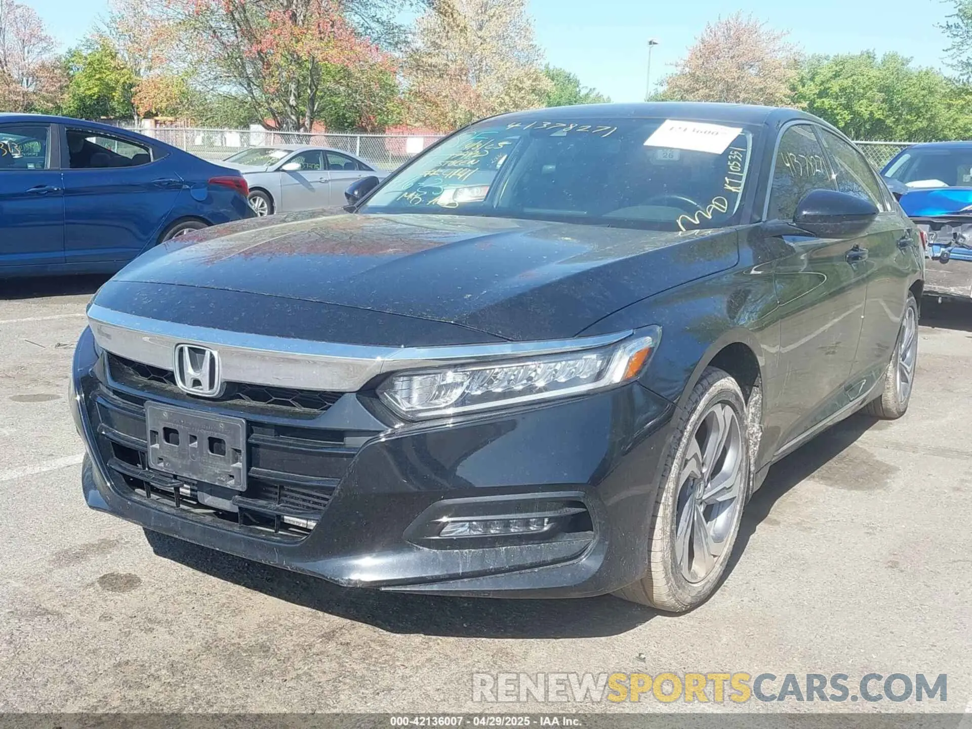 2 Photograph of a damaged car 1HGCV2F57LA004141 HONDA ACCORD 2020