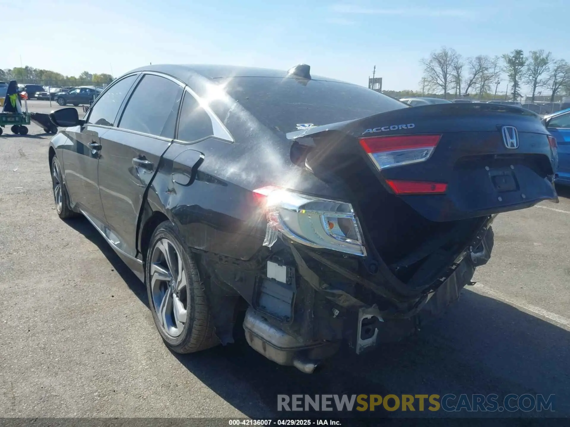 3 Photograph of a damaged car 1HGCV2F57LA004141 HONDA ACCORD 2020