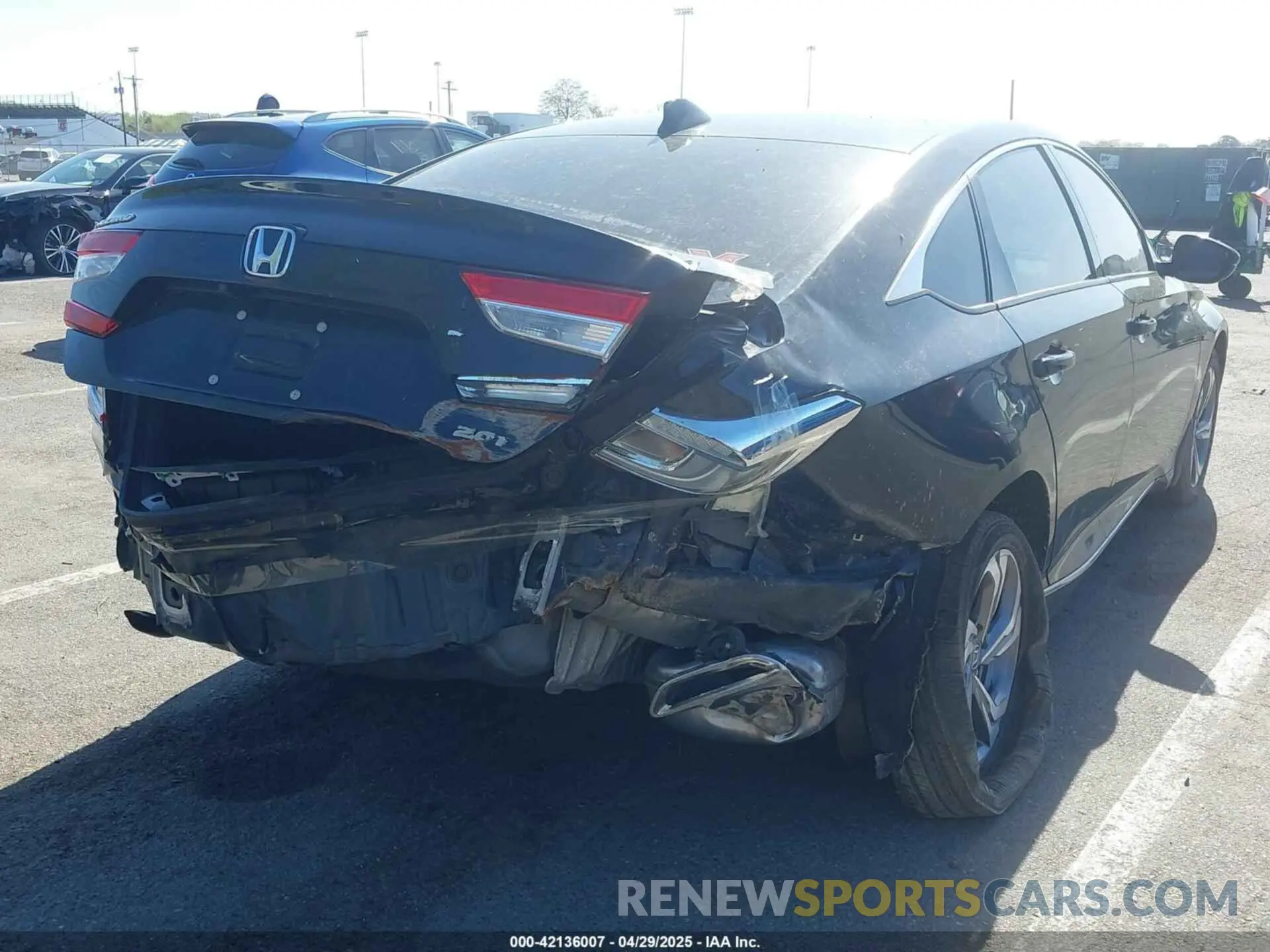 4 Photograph of a damaged car 1HGCV2F57LA004141 HONDA ACCORD 2020