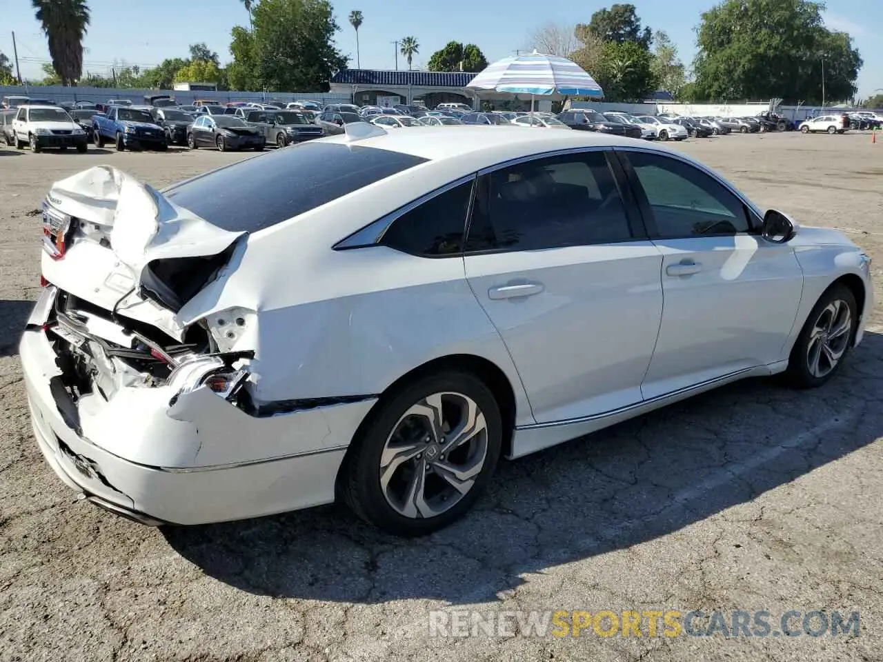 3 Photograph of a damaged car 1HGCV2F59LA007302 HONDA ACCORD 2020