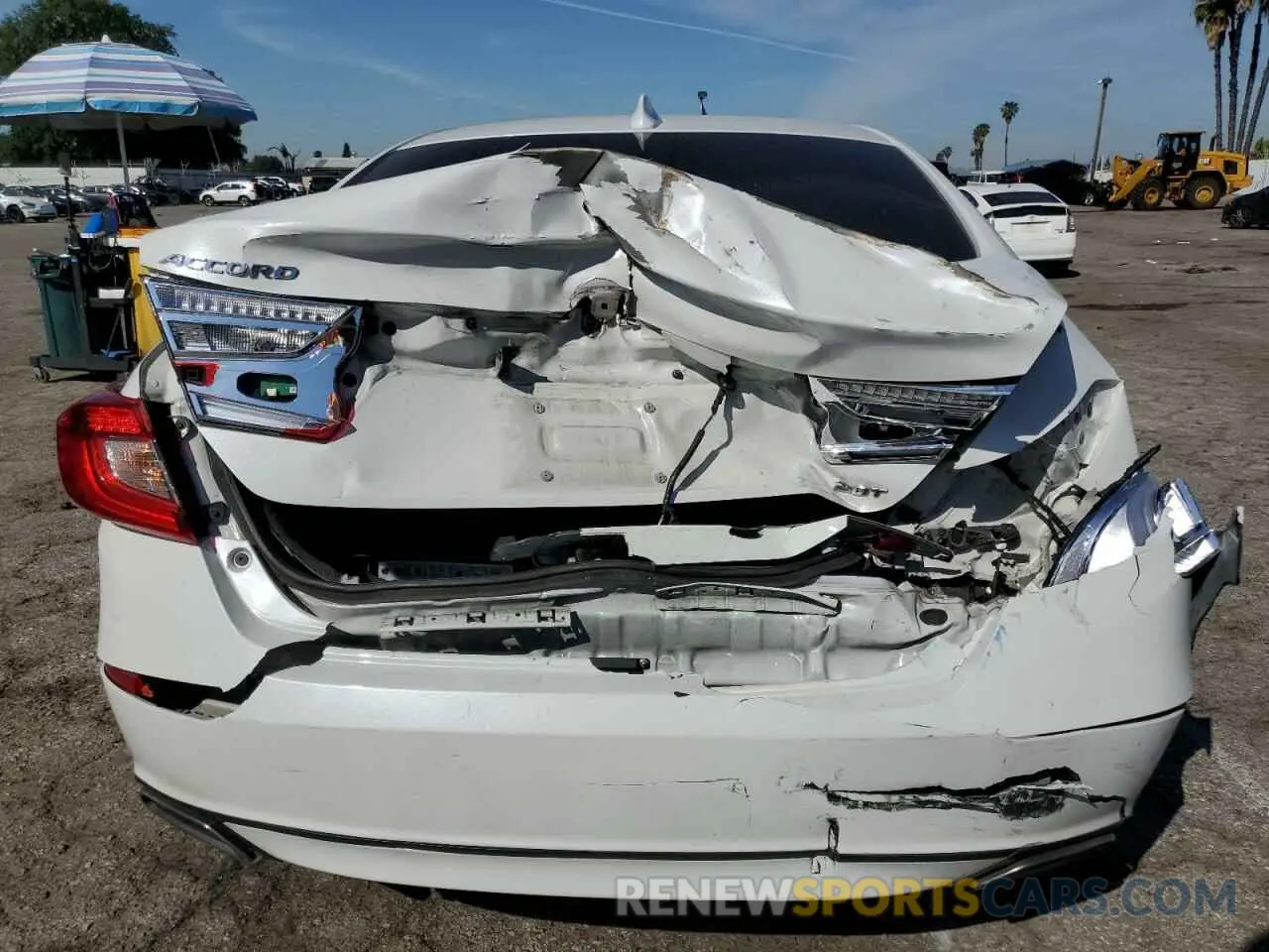6 Photograph of a damaged car 1HGCV2F59LA007302 HONDA ACCORD 2020