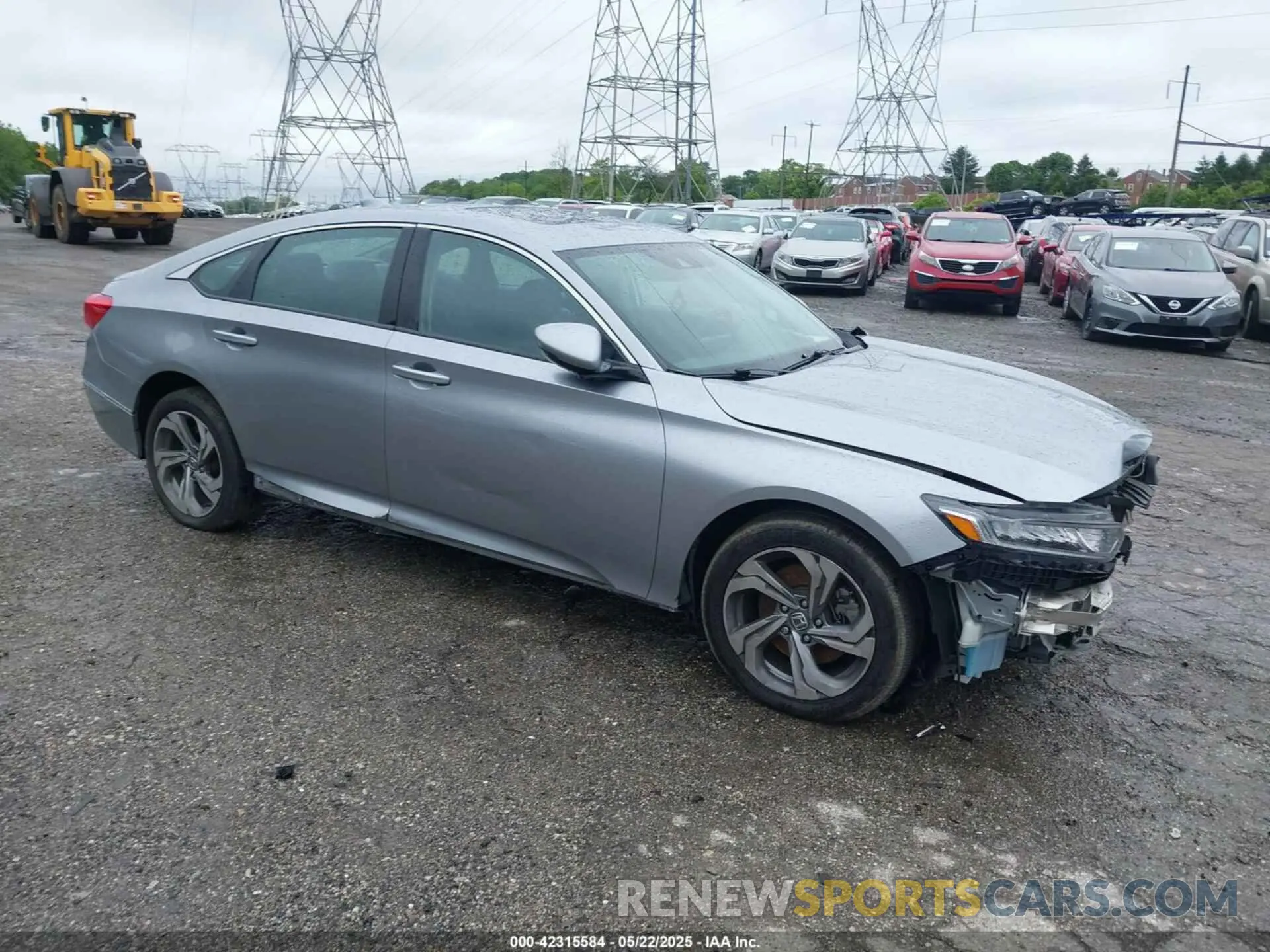 1 Photograph of a damaged car 1HGCV2F5XLA017174 HONDA ACCORD 2020