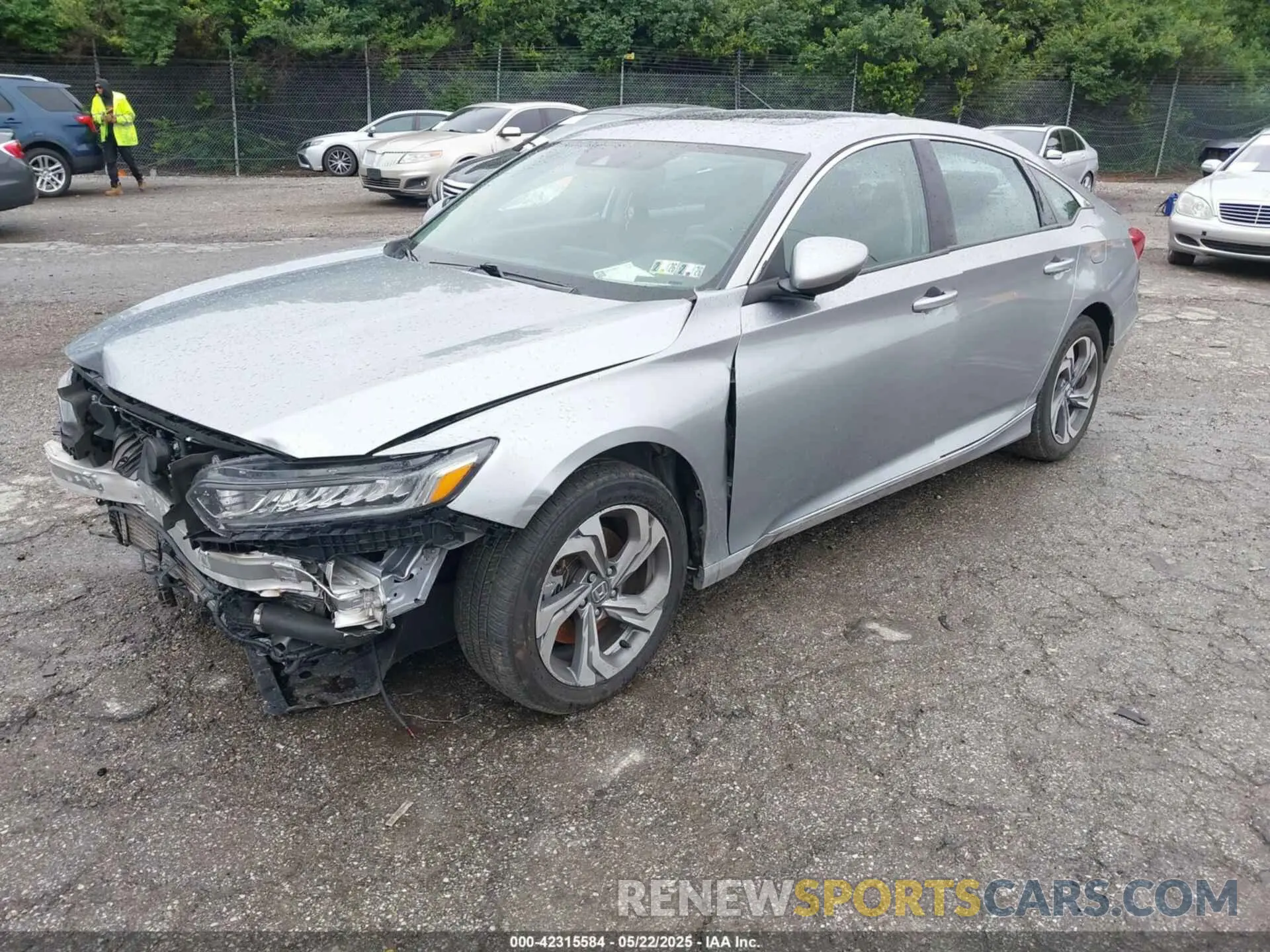 2 Photograph of a damaged car 1HGCV2F5XLA017174 HONDA ACCORD 2020