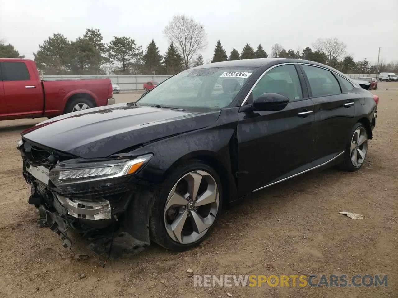 1 Photograph of a damaged car 1HGCV2F90LA006297 HONDA ACCORD 2020
