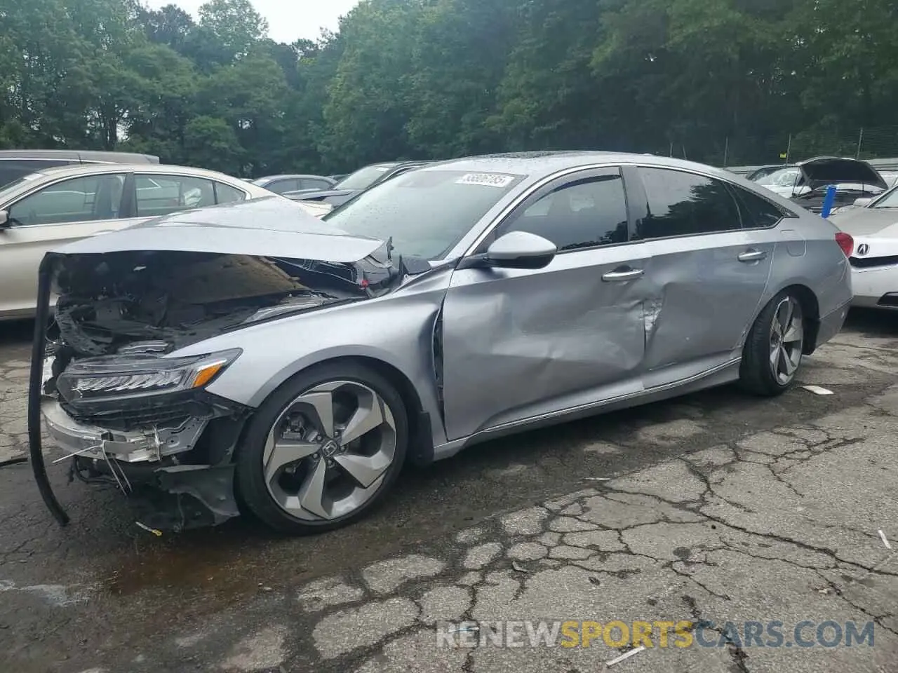 1 Photograph of a damaged car 1HGCV2F90LA031054 HONDA ACCORD 2020