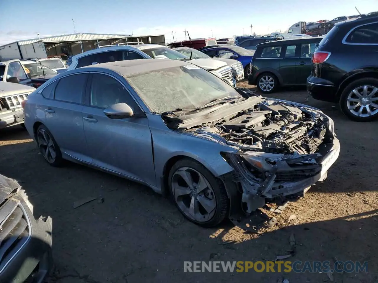 4 Photograph of a damaged car 1HGCV2F92LA001098 HONDA ACCORD 2020