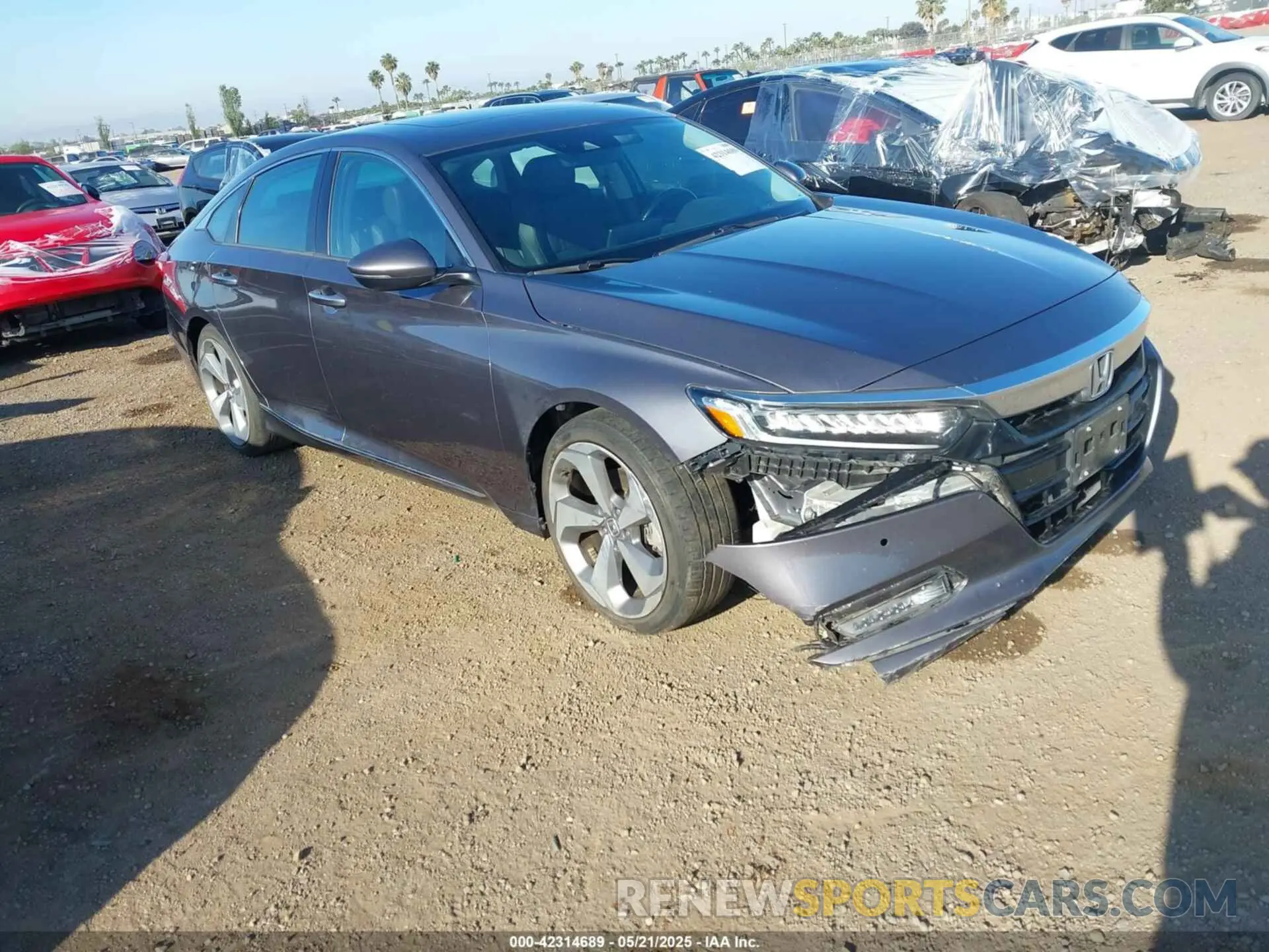 1 Photograph of a damaged car 1HGCV2F92LA023067 HONDA ACCORD 2020