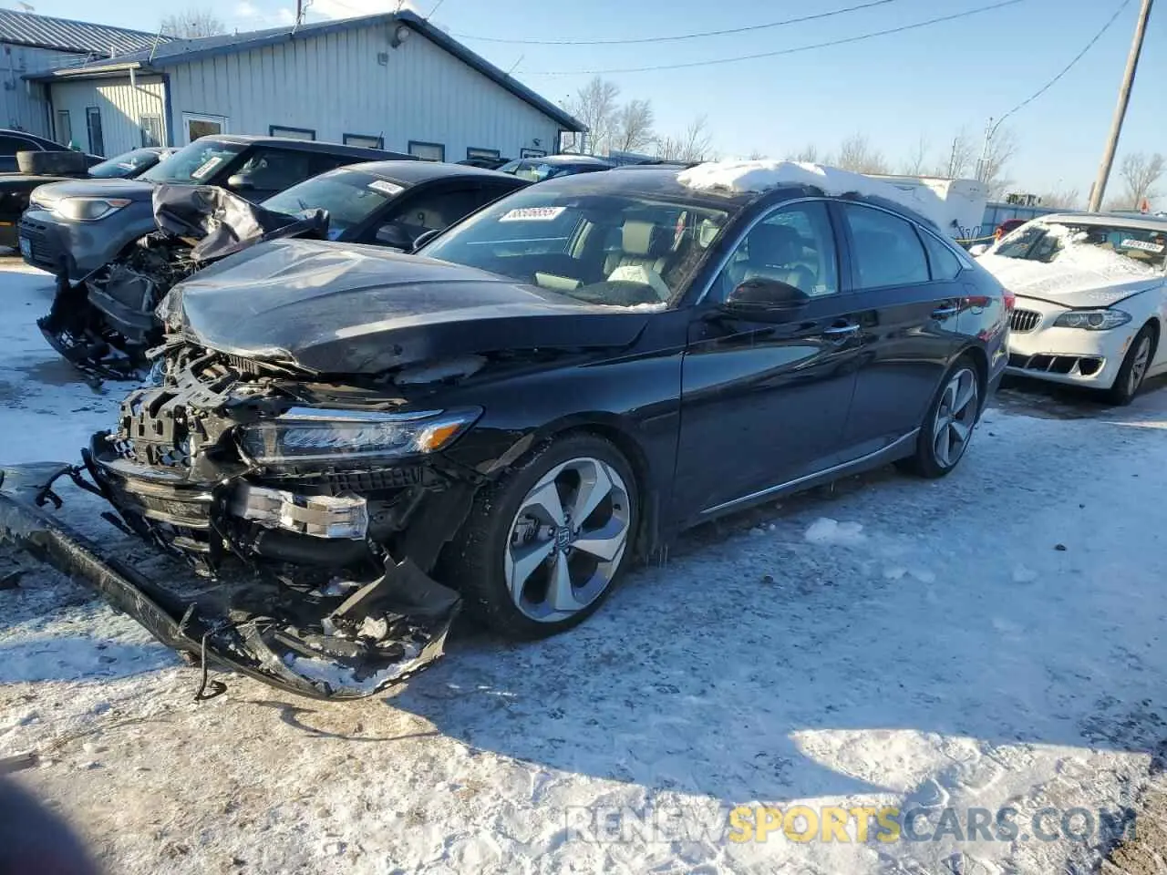 1 Photograph of a damaged car 1HGCV2F92LA030763 HONDA ACCORD 2020