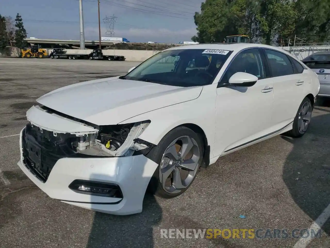 1 Photograph of a damaged car 1HGCV2F96LA023007 HONDA ACCORD 2020