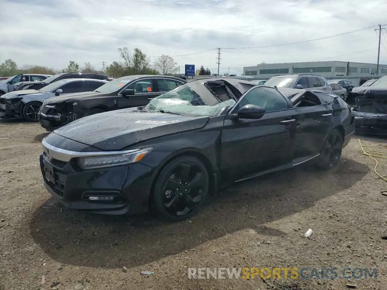 1 Photograph of a damaged car 1HGCV2F9XLA017050 HONDA ACCORD 2020