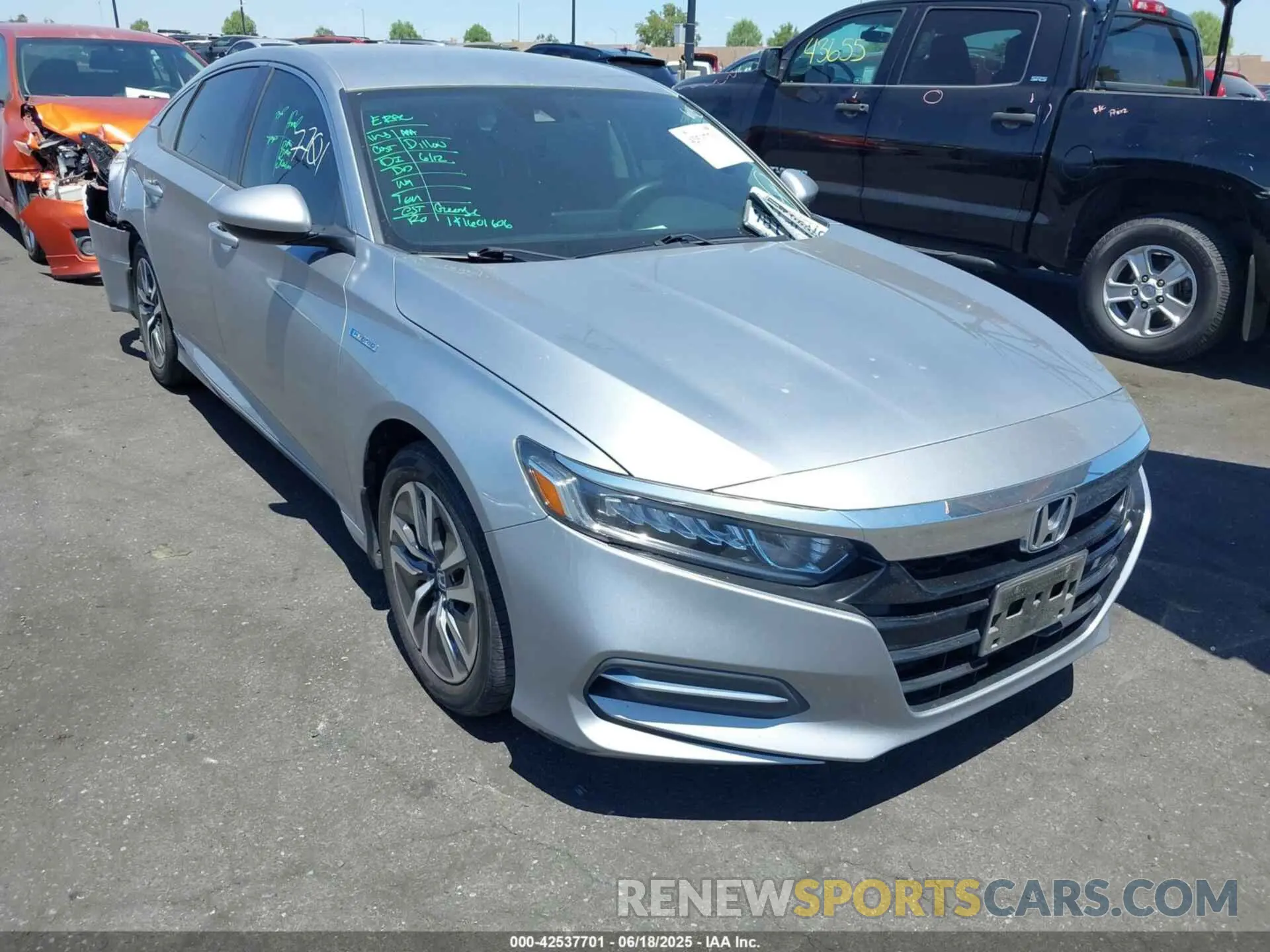 1 Photograph of a damaged car 1HGCV3F11LA002534 HONDA ACCORD 2020