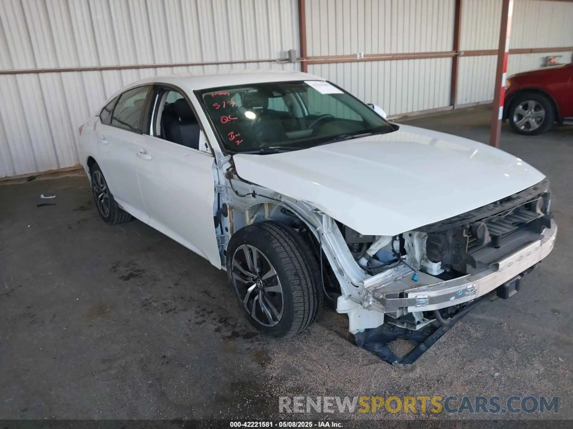 1 Photograph of a damaged car 1HGCV3F11LA009984 HONDA ACCORD 2020